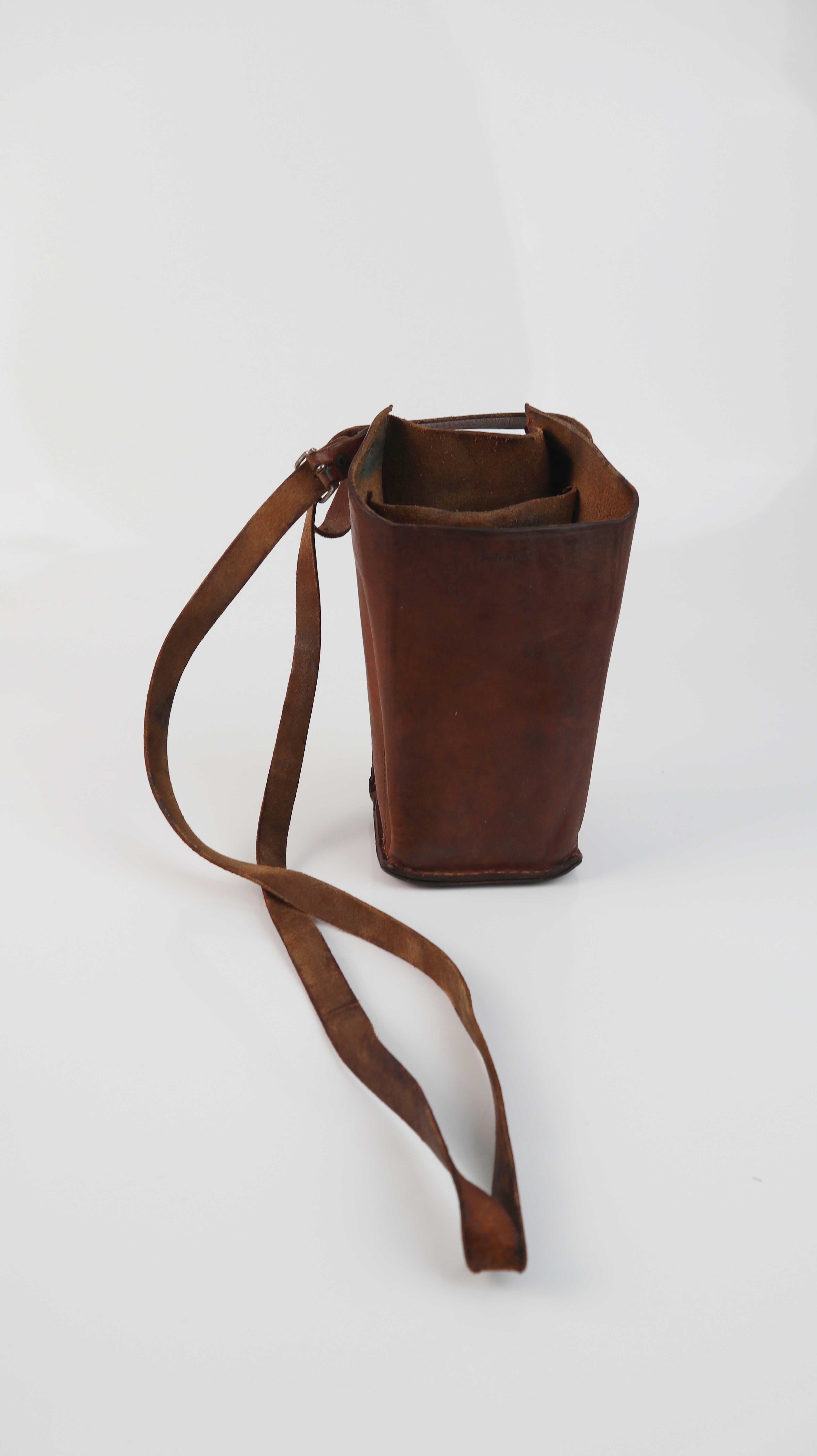 Hauptner Tasche Ledertasche Friseurtasche braun