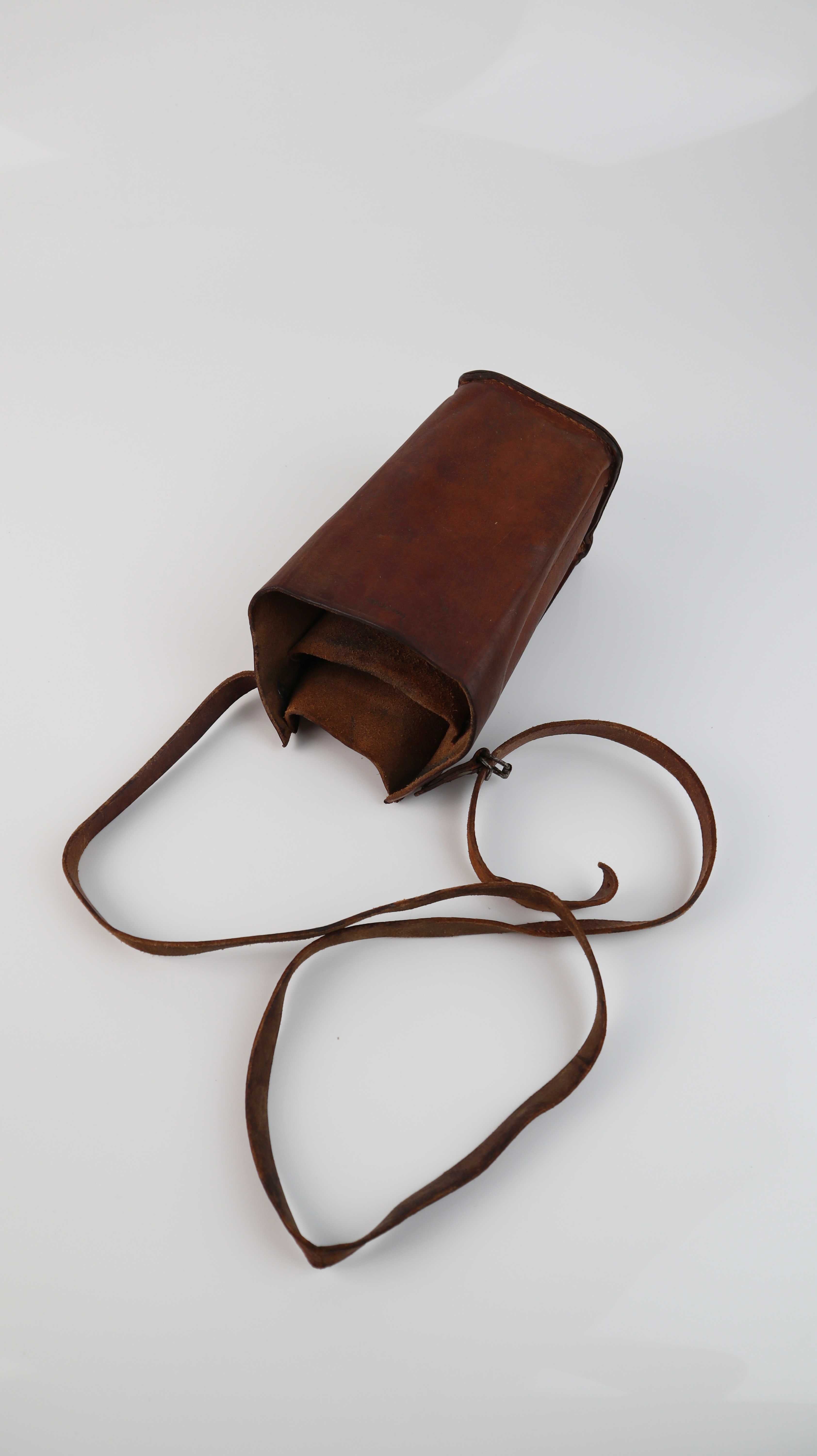 Hauptner Tasche Ledertasche Friseurtasche braun