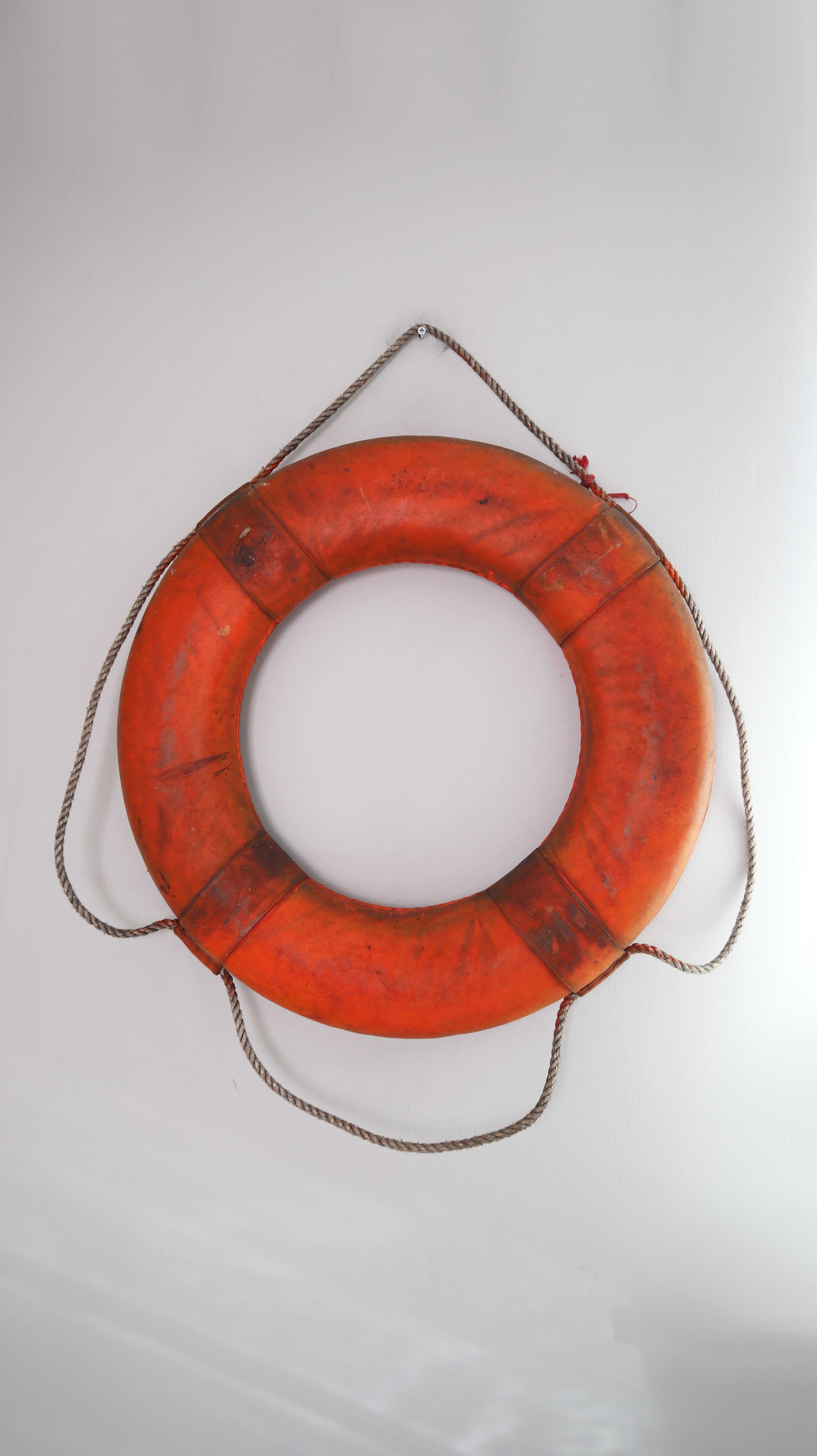 Rettungsring Orange Dekoration Schwimmring Vintage