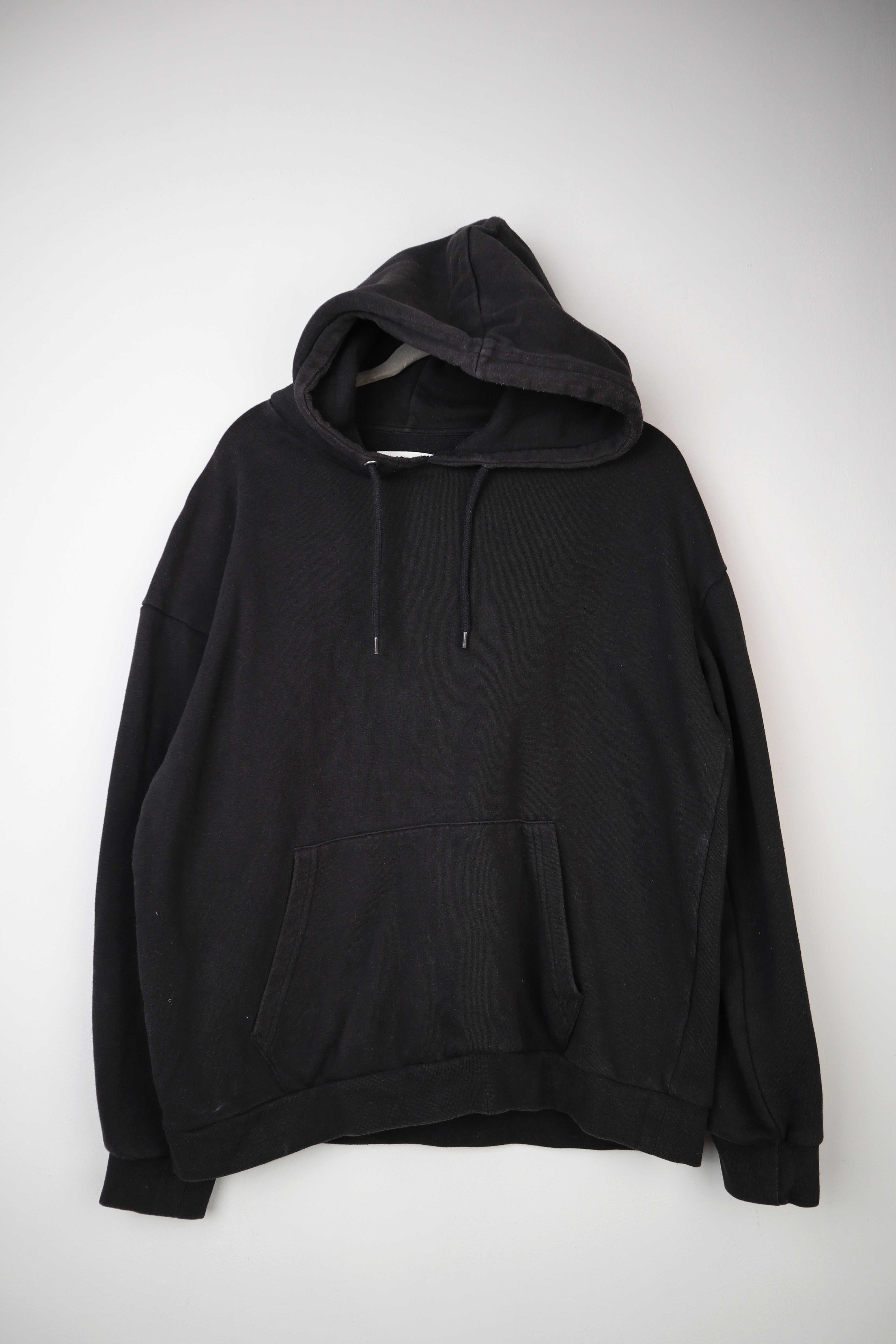 Pier One Hoodie Pullover schwarz Kapuzenpullover basic 38 M