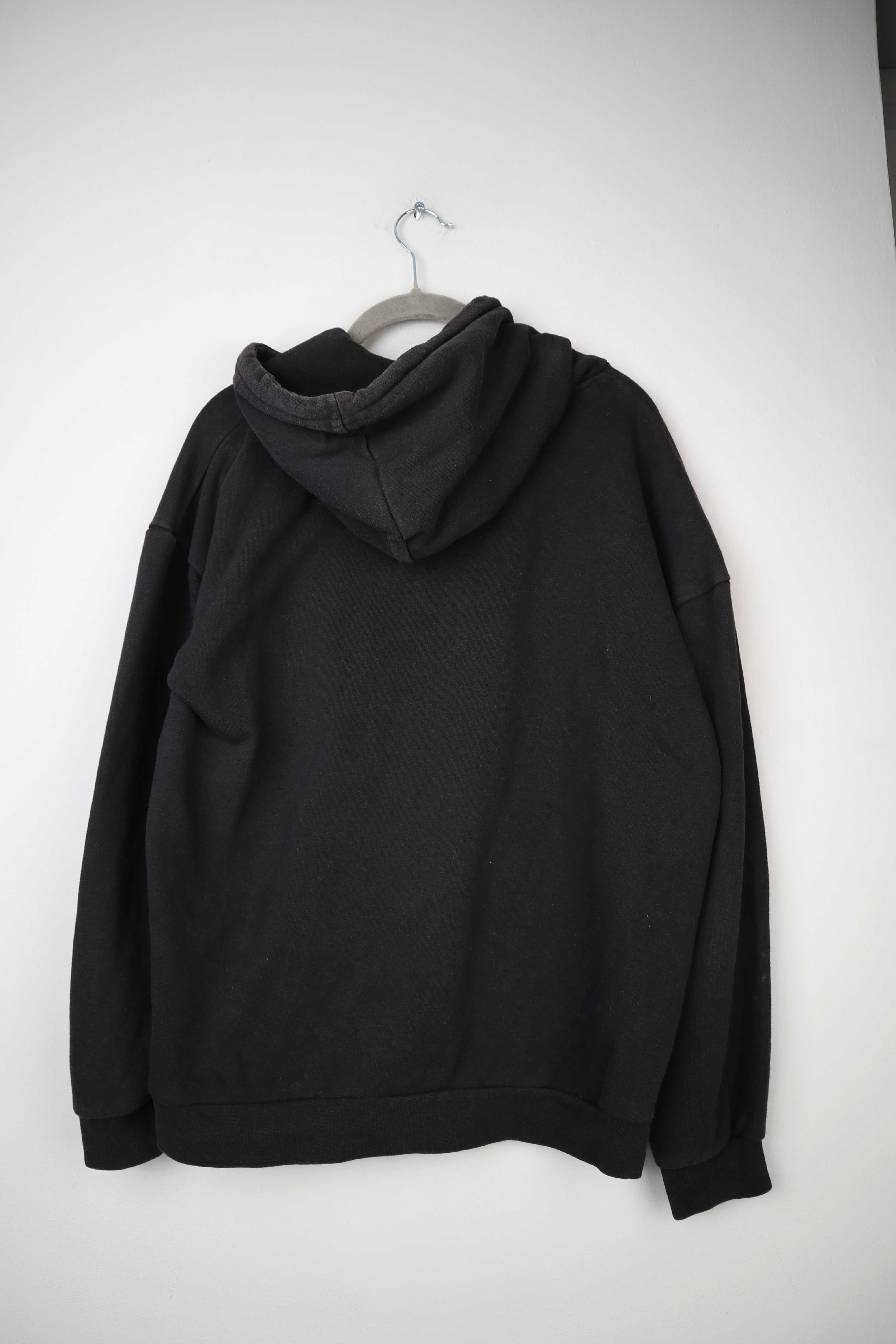 Pier One Hoodie Pullover schwarz Kapuzenpullover basic 38 M