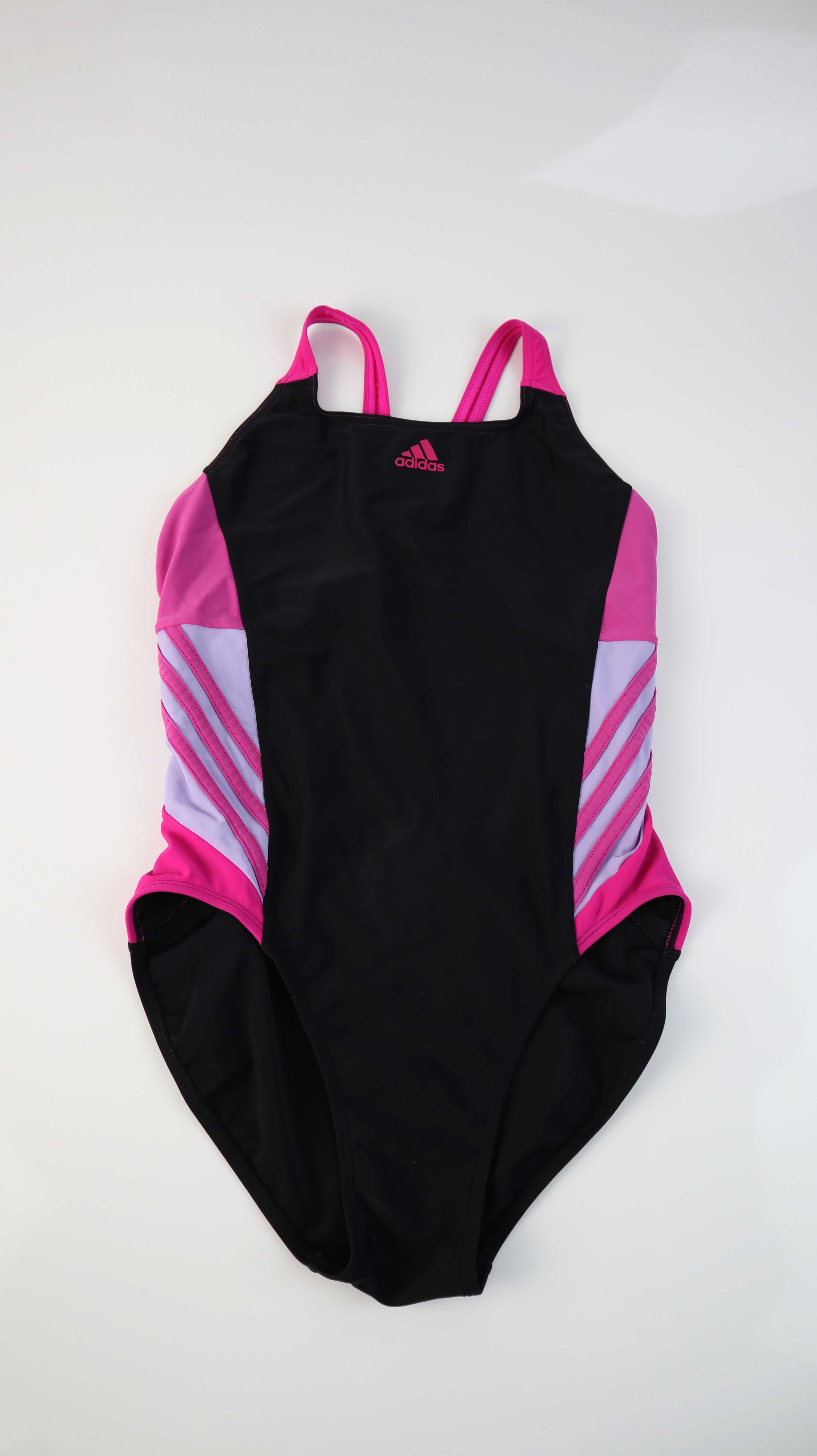 Adidas Badeanzug schwarz pink 38 M