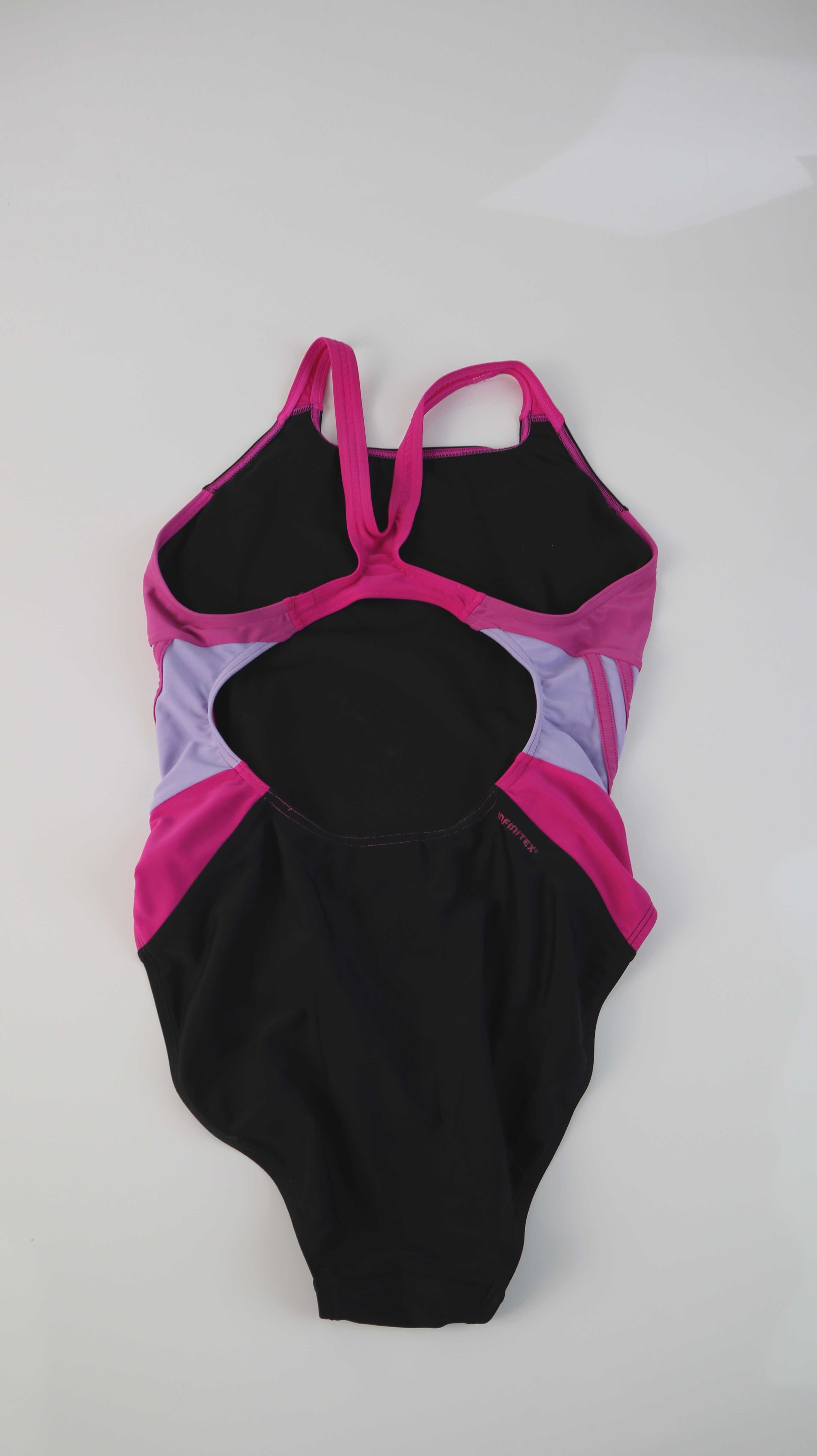 Adidas Badeanzug schwarz pink 38 M