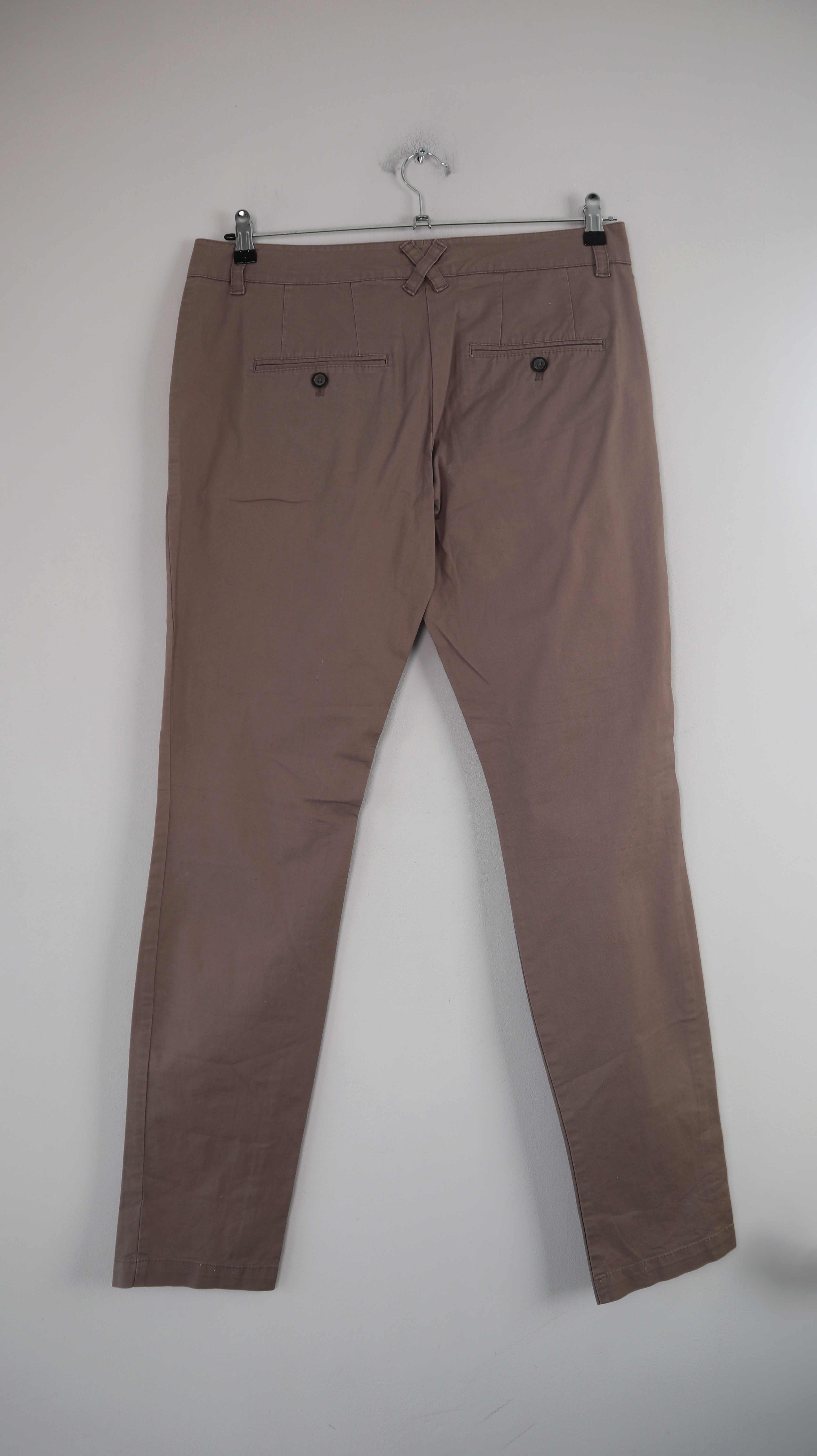 Marc O'Polo Hose Chino Stoffhose braun 40 L straight leg