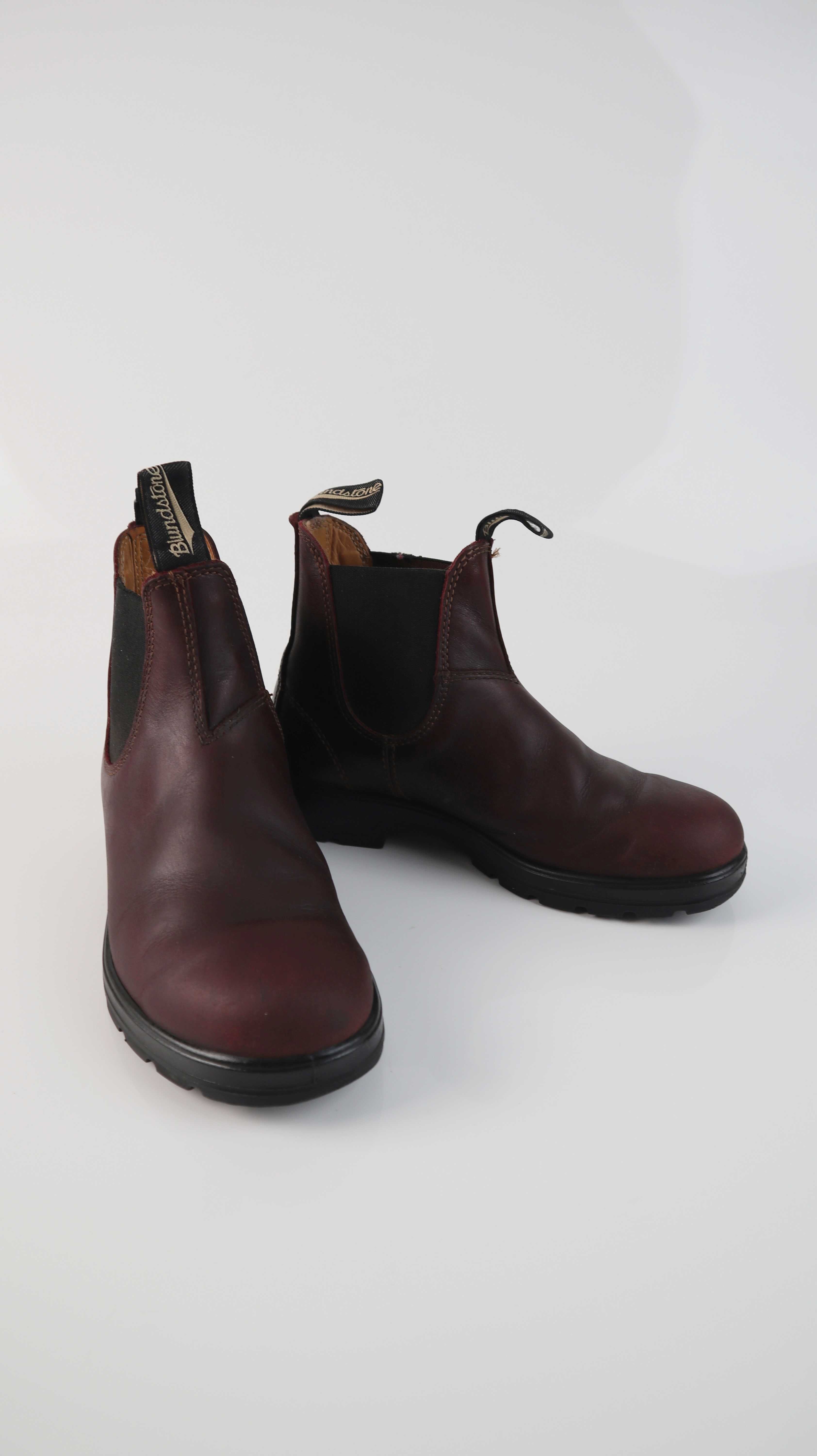 Blundstone Stiefeletten Stiefel 4 36 Braun Lederstiefel Chelsea Boots