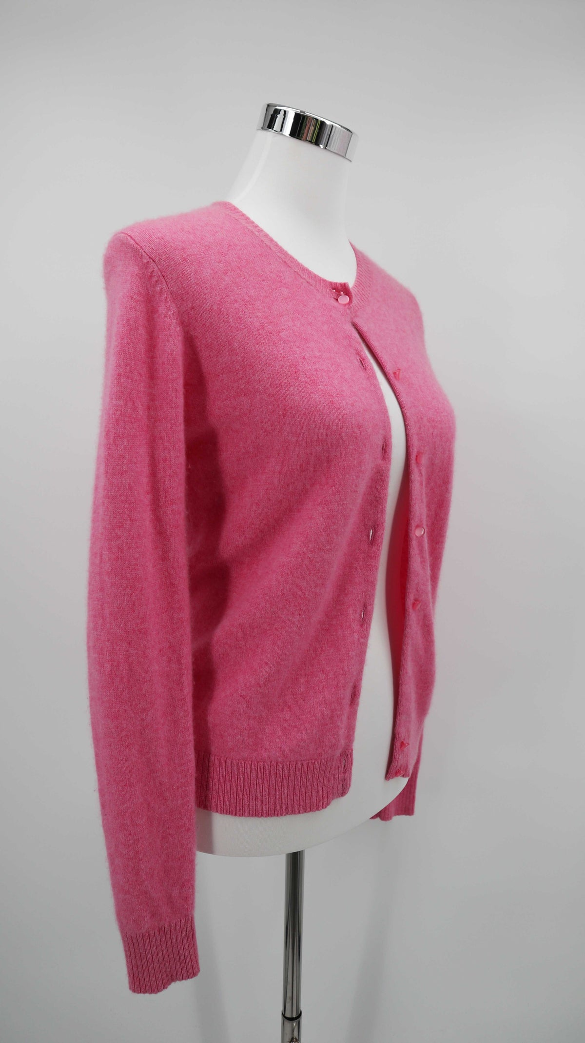 Allude Cardigan Strickjacke rosa Wollstrickjacke 38 M Pink