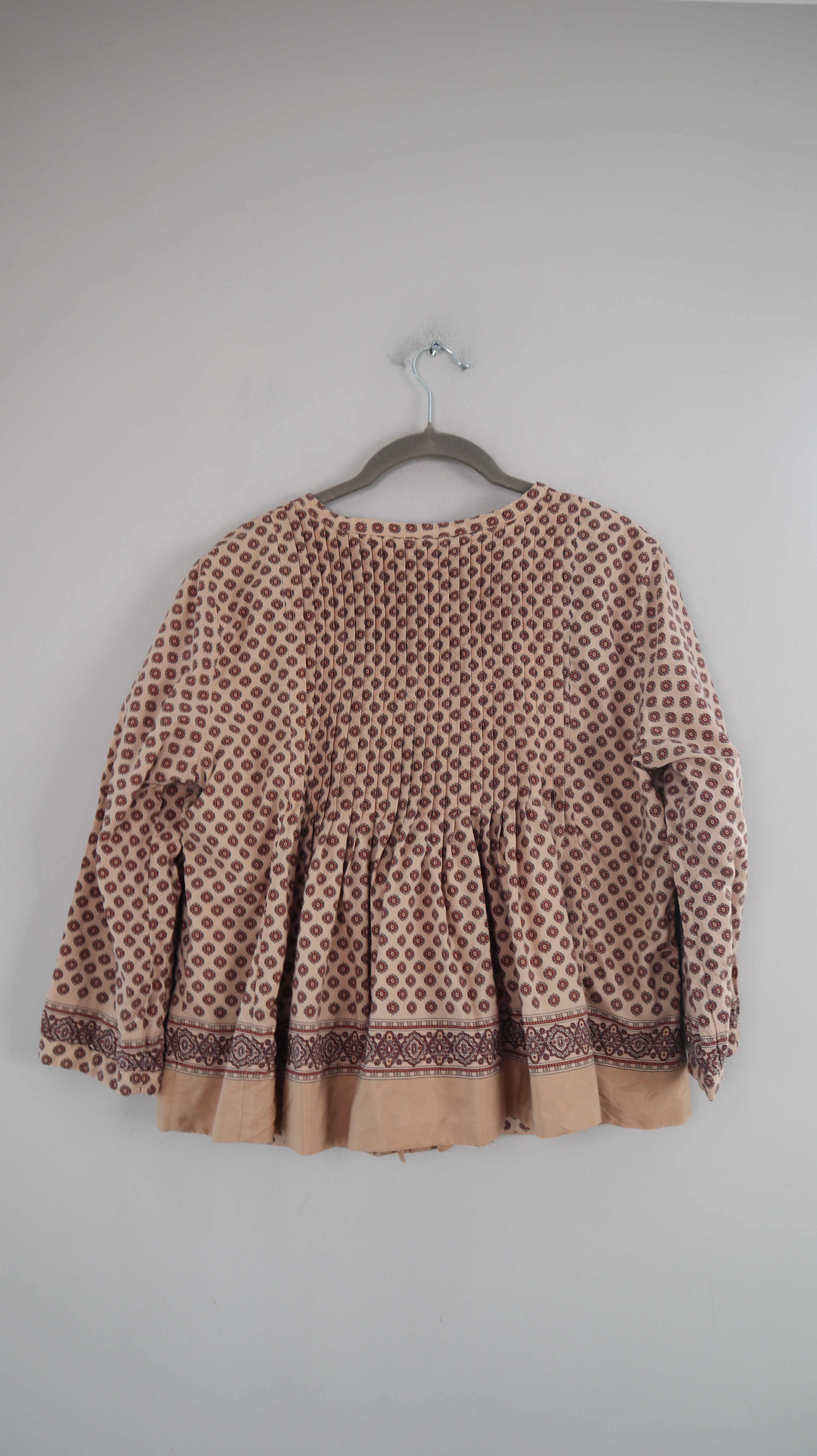 Closed Blazer Jacke Cardigan 40 L Seide Seidenjacke Paisley