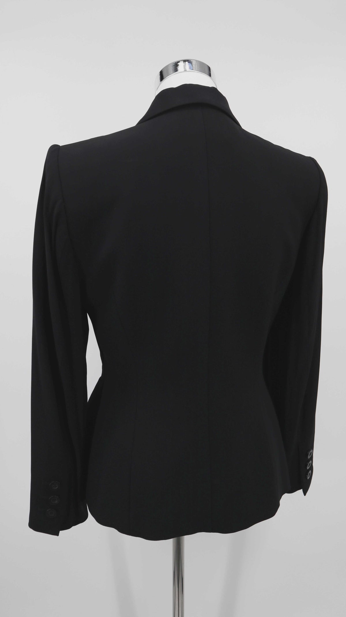 Laurel Blazer schwarz 38 M Wolle Wollblazer Design geknöpft