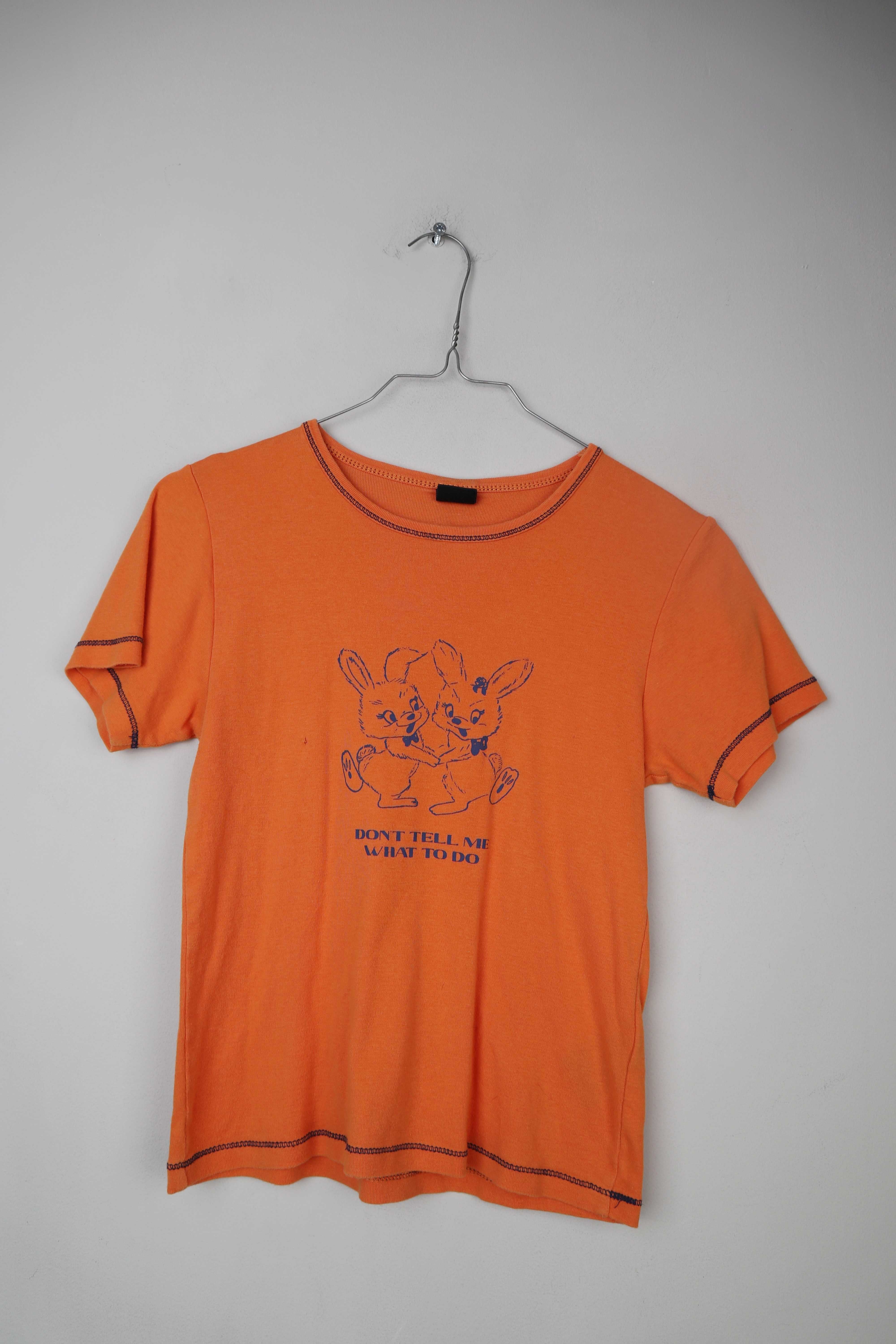 Urban Outfitters Shirt T-Shirt Orange 36 S Baby Tee Cropped