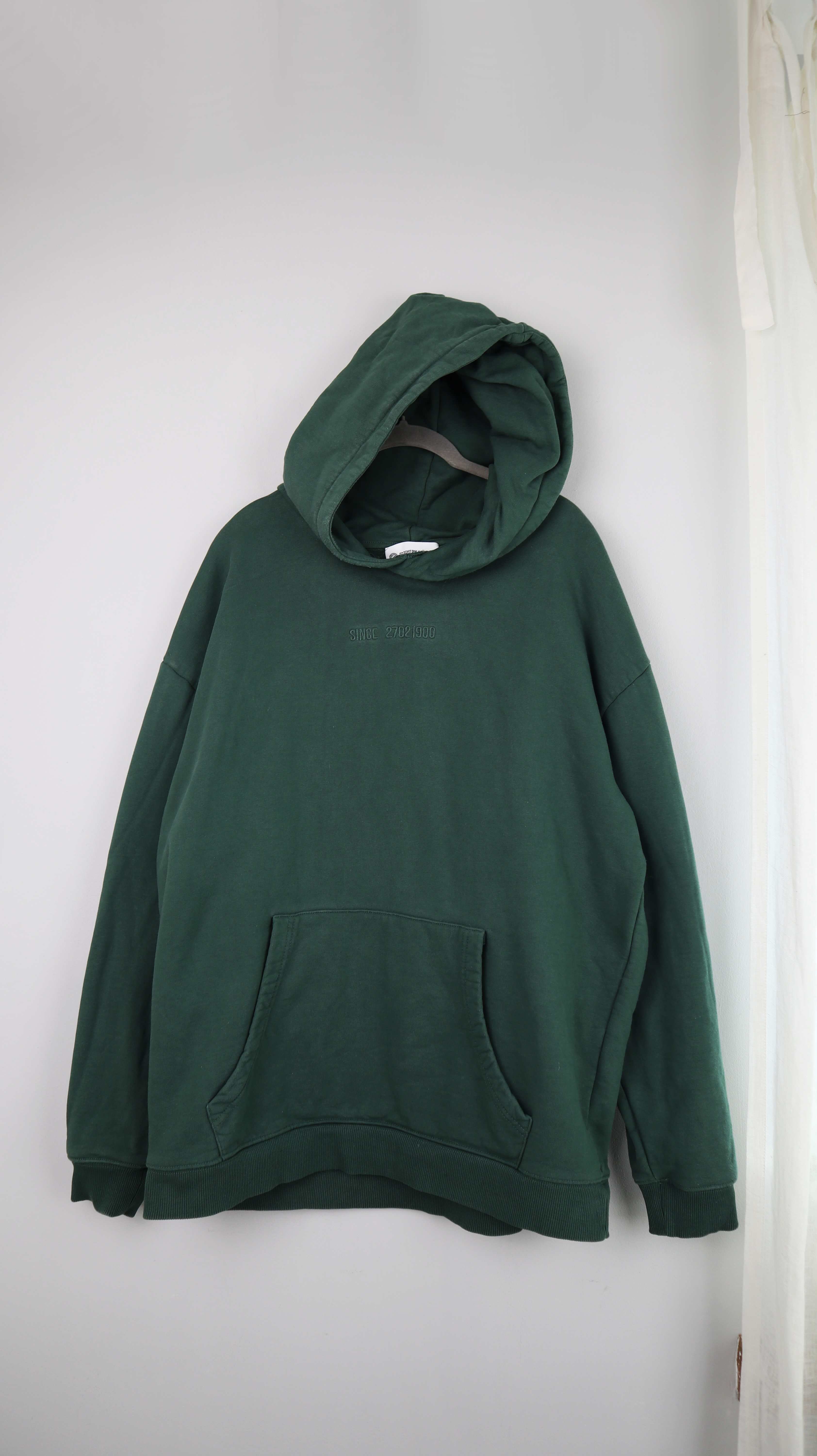 FCB Pullover Hoodie Sweater Kapuzenpullover grün Dunkelgrün L