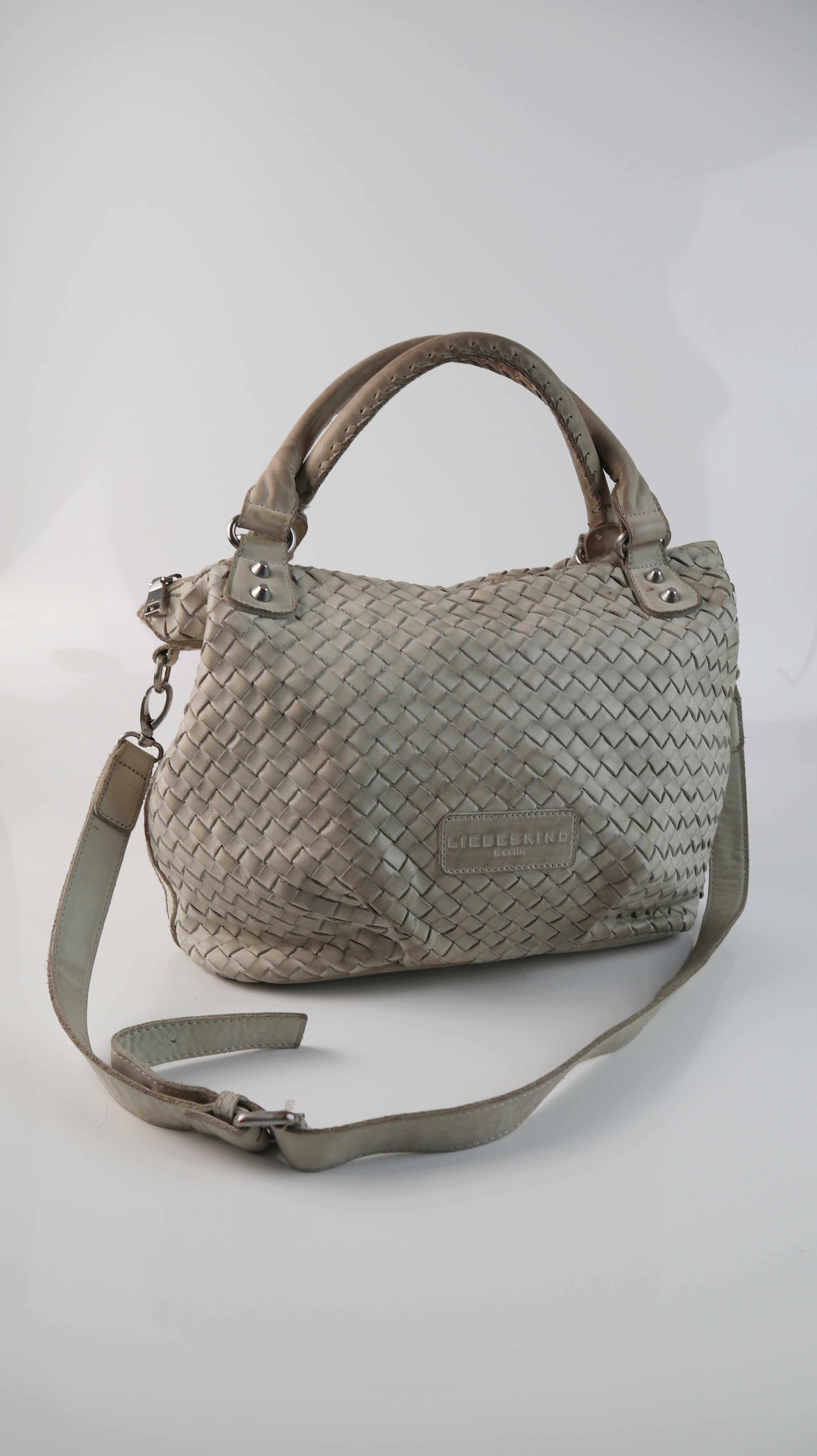 Liebeskind Tasche Ledertasche Creme Beige Umhängetasche