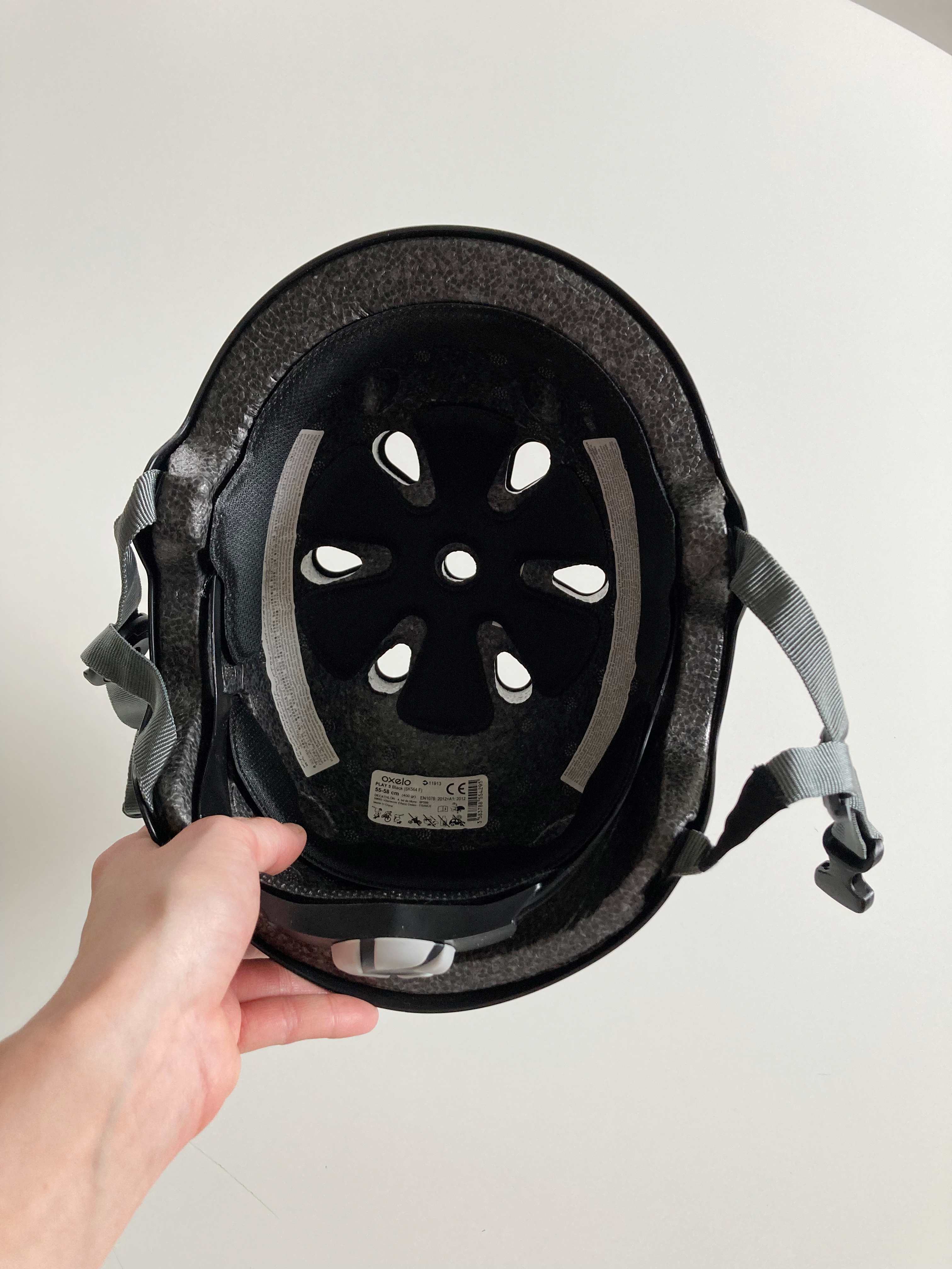 oxelo fahrradhelm Helm Fahrradhelm schwarz Oxelo 55-58 cm Skatehelm – Handpicked pieces