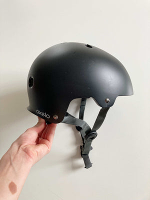 oxelo fahrradhelm Helm Fahrradhelm schwarz Oxelo 55-58 cm Skatehelm – Handpicked pieces
