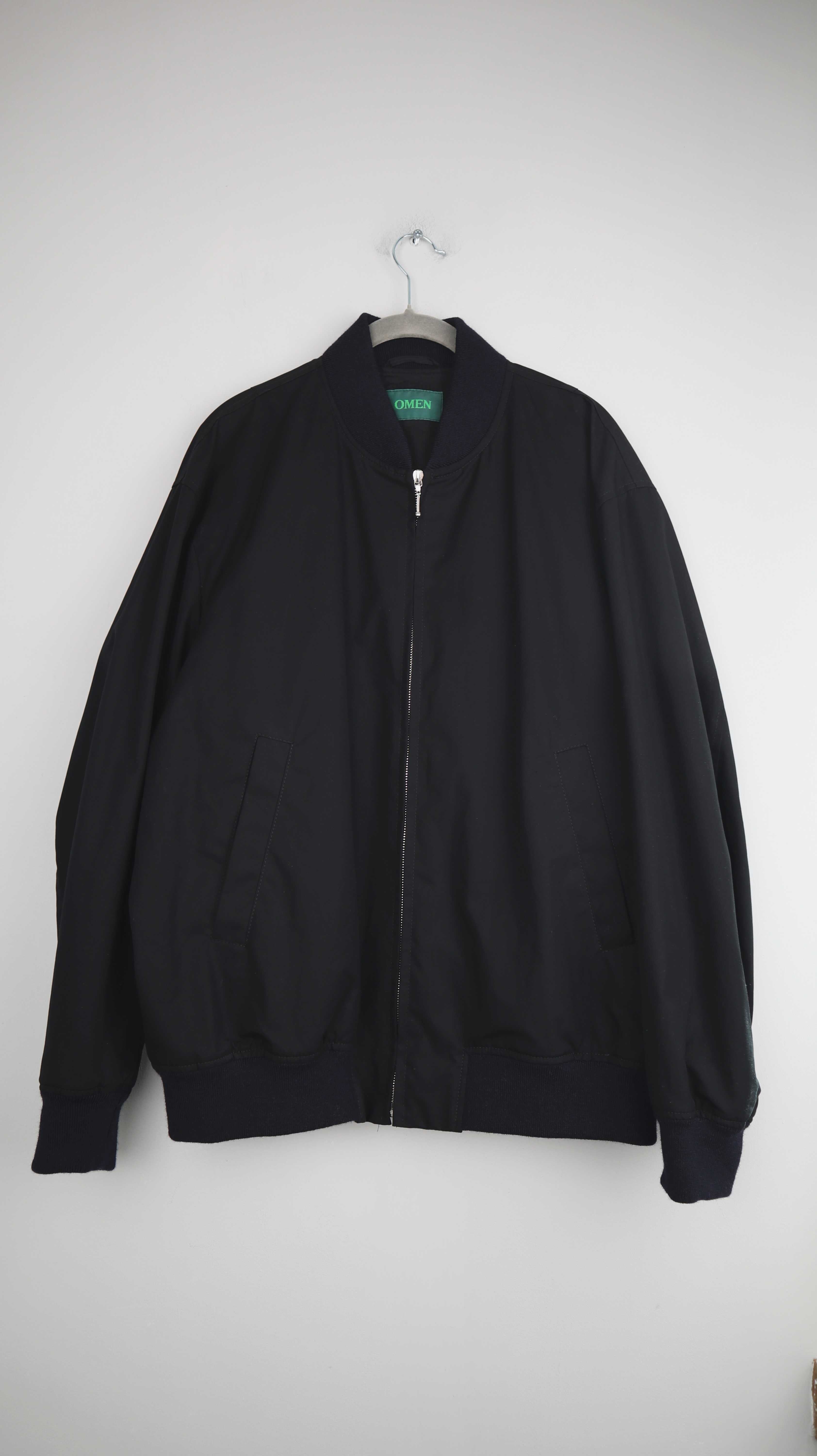 Omen Jacke schwarz Bomber Bomberjacke basic M L Blouson