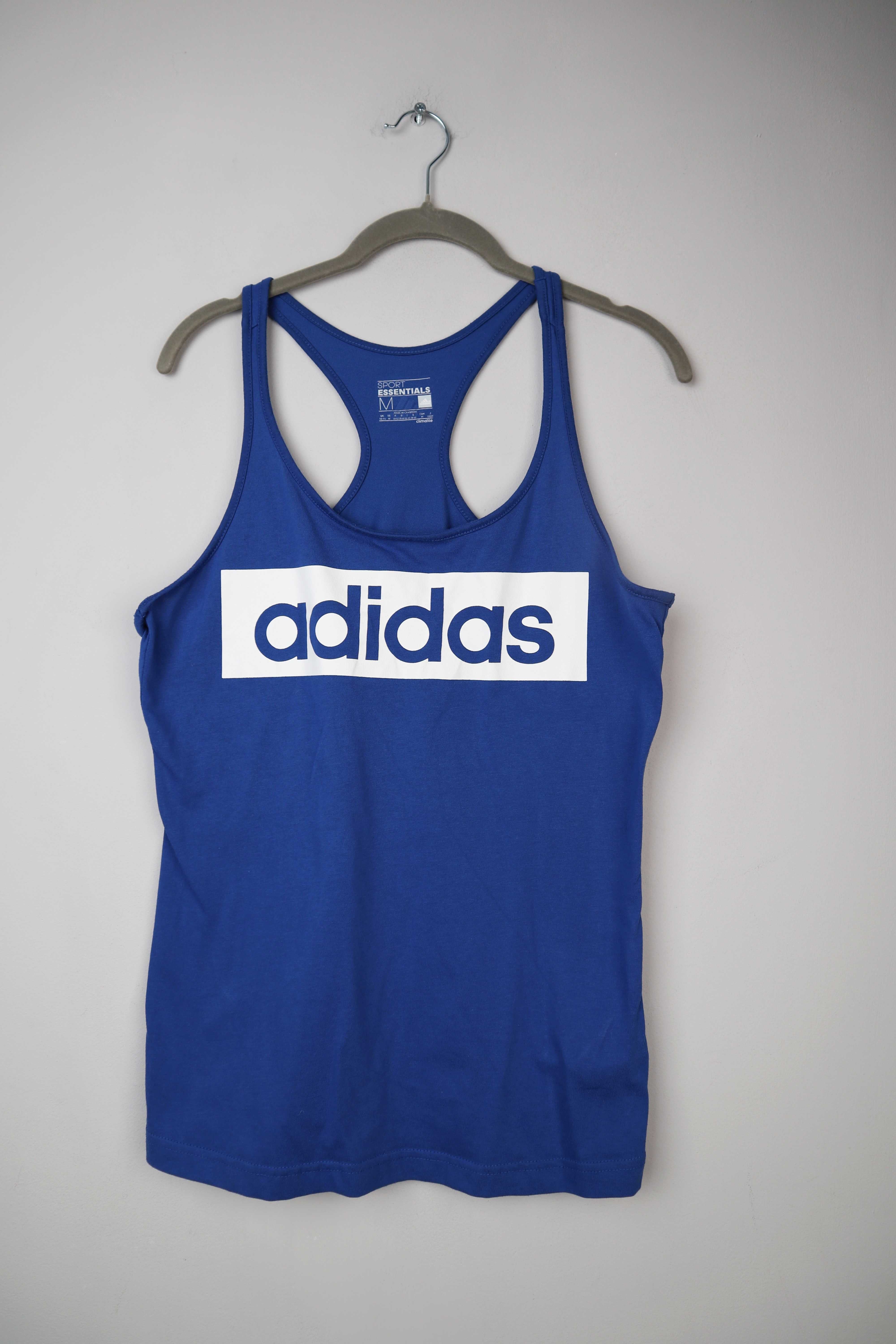 Adidas Top Blau 38 M Essentials Tanktop Sporttop