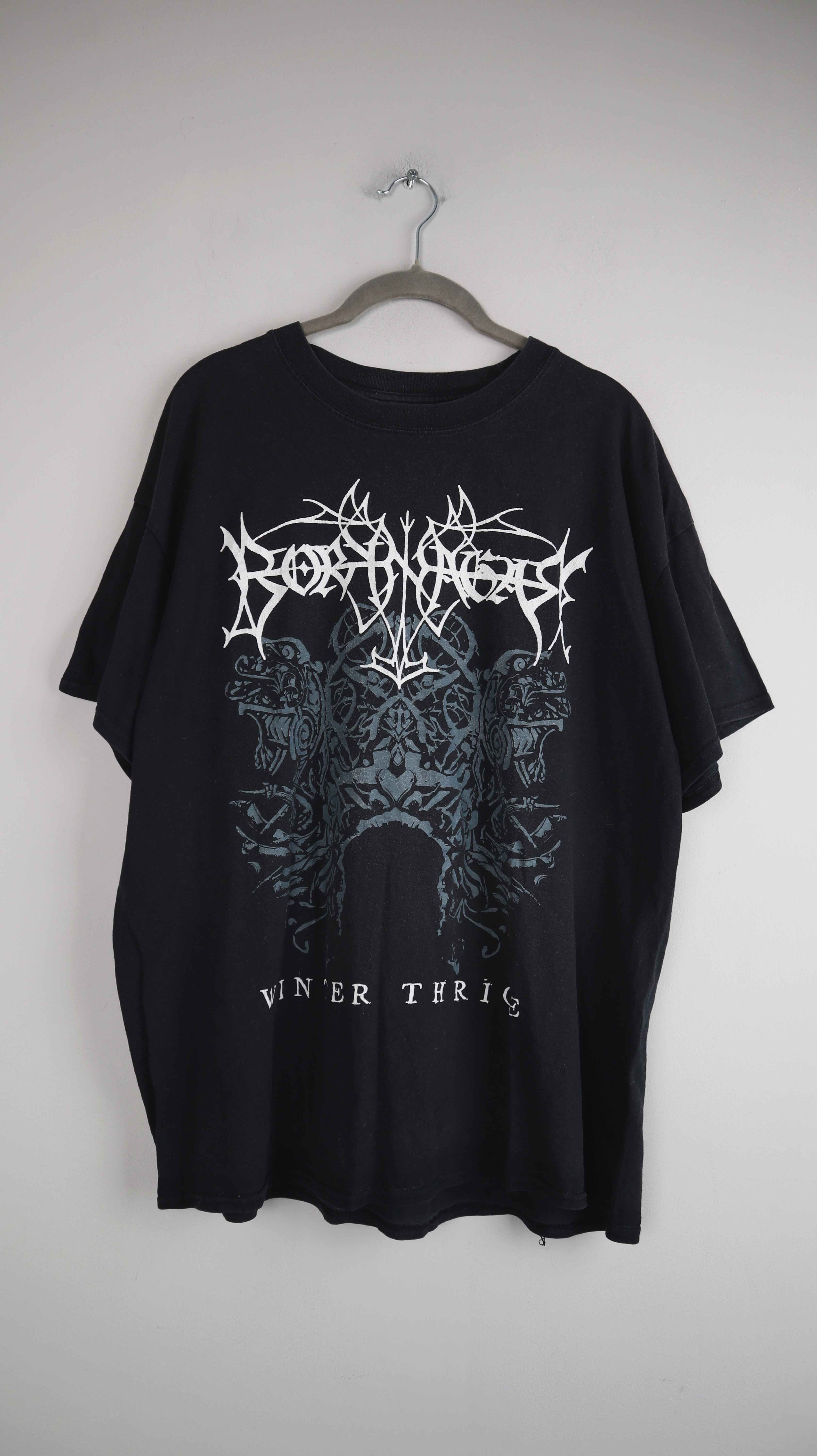 Borknagar Winter Thrice T-Shirt XL Arcturus Inquisition The Chasm Ulver Urfaust