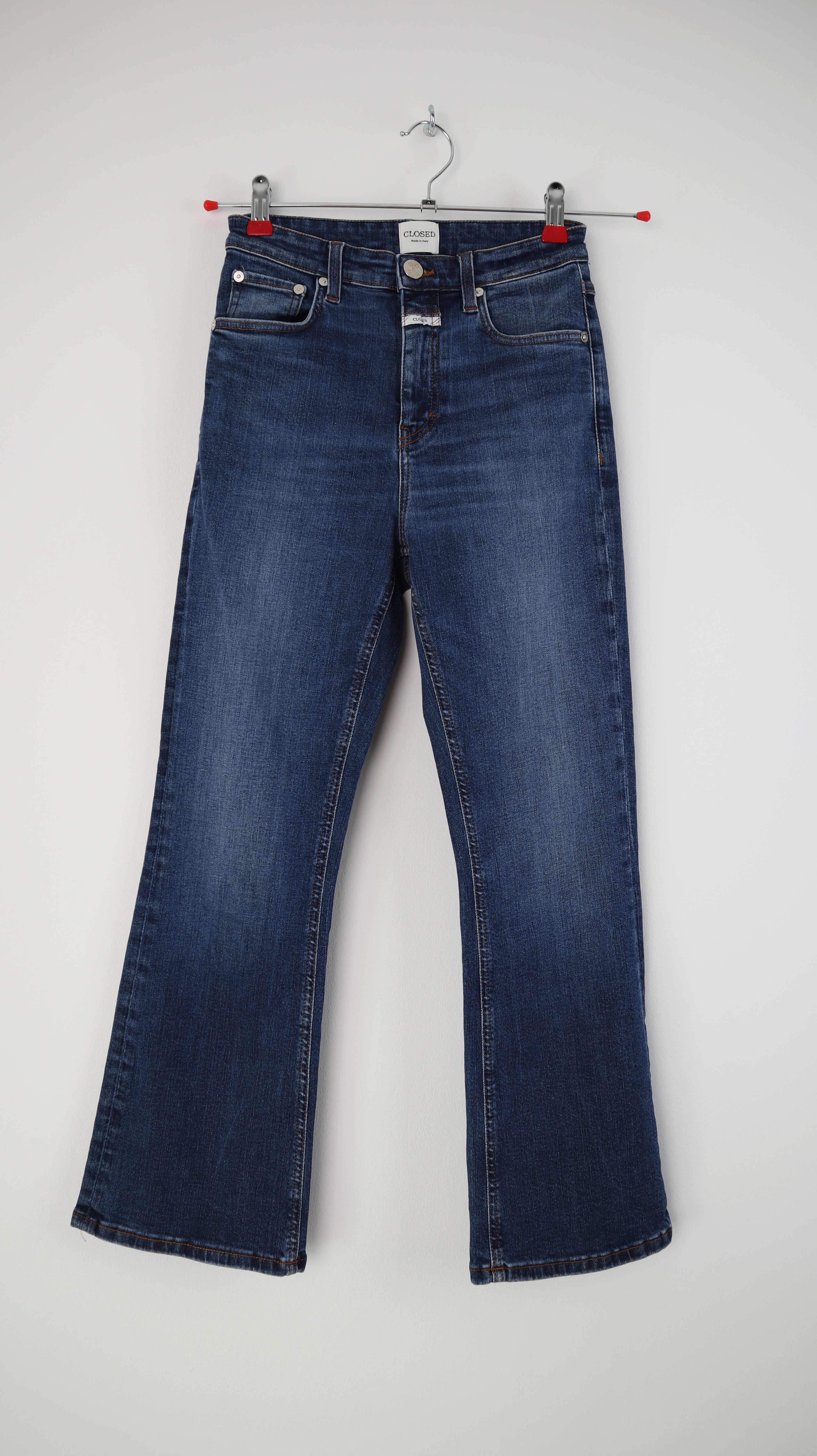 Closed Jeans Schlaghose blau denim 25 36 S Hose dunkelblau