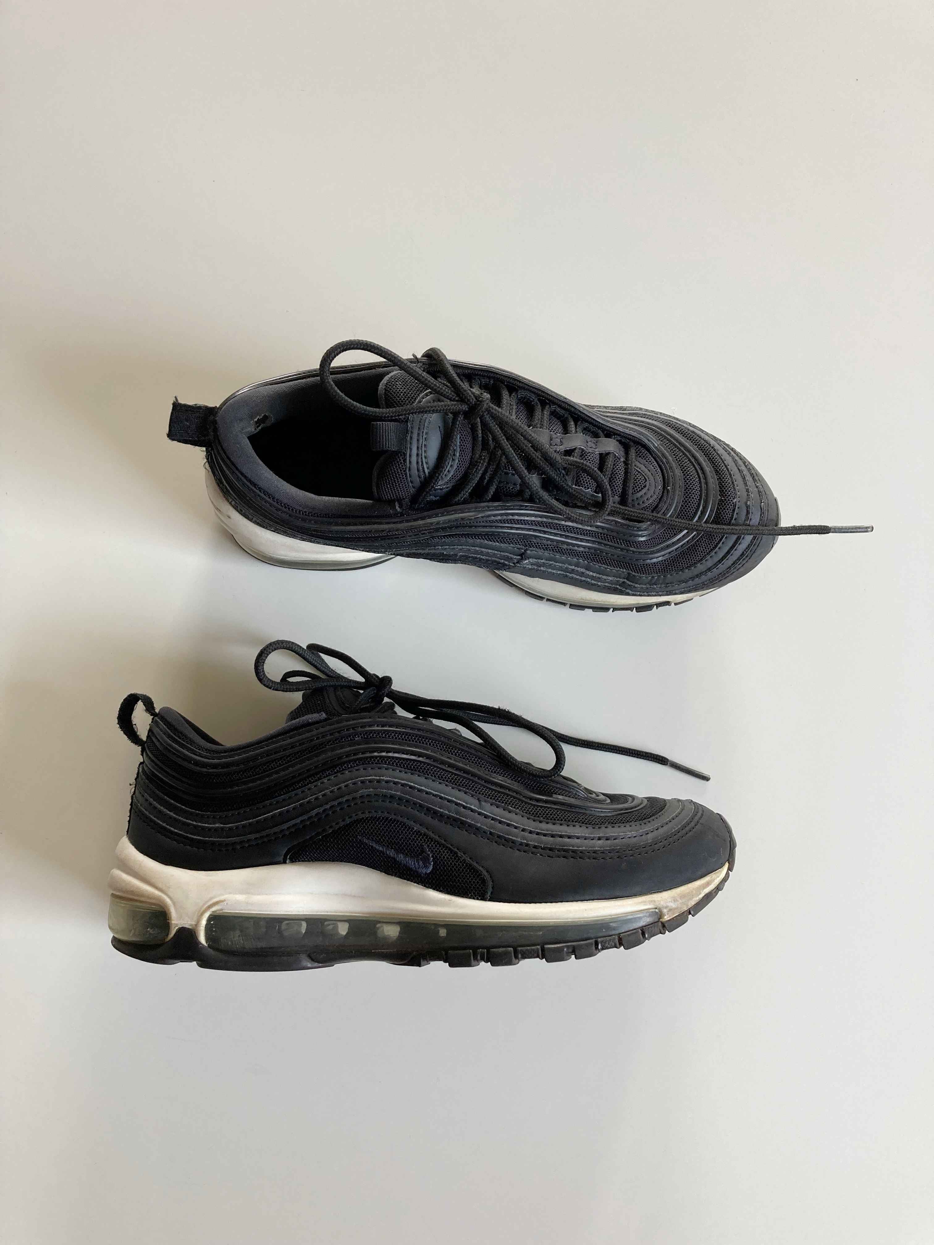 Nike Air Max 97 Schwarz Sneaker Turnschuhe 38 90s basic