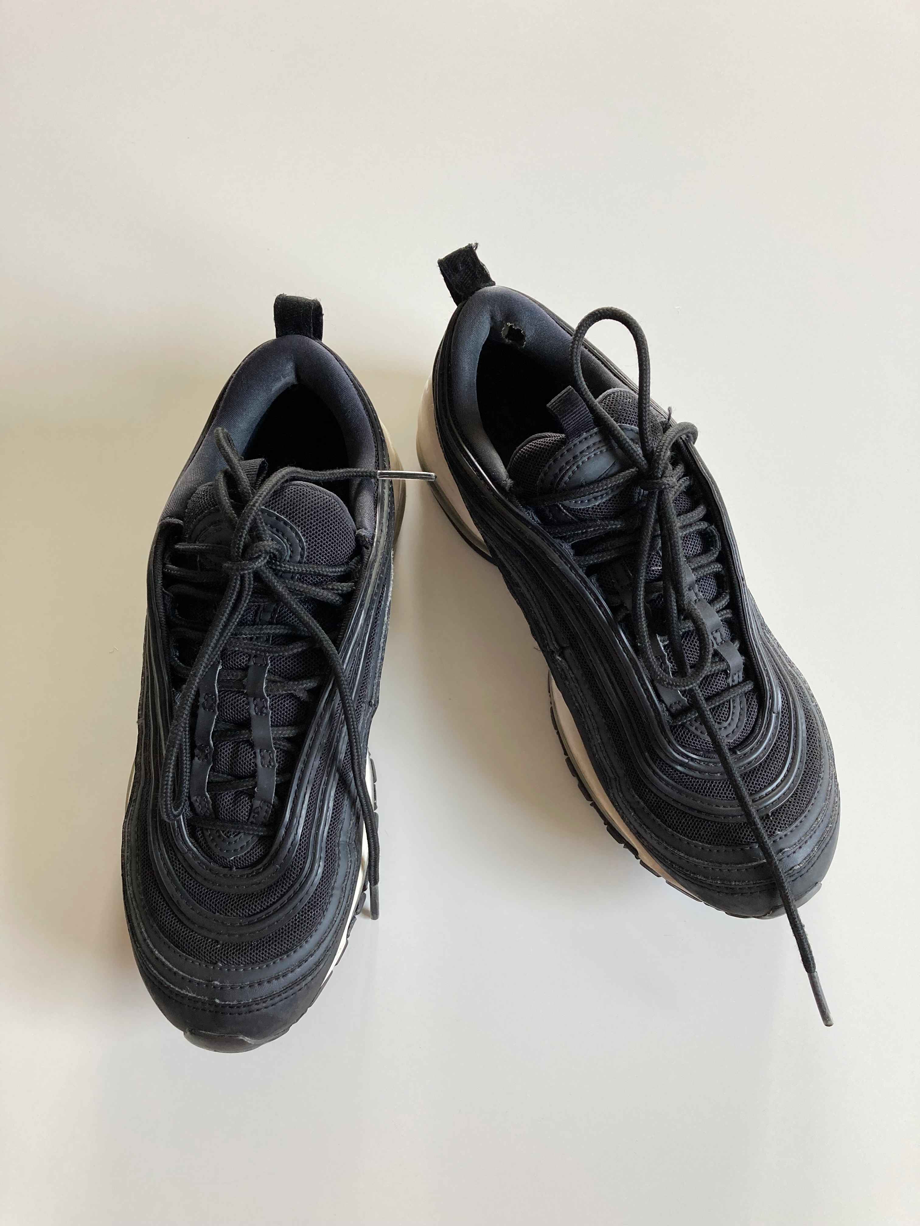 Nike Air Max 97 Schwarz Sneaker Turnschuhe 38 90s basic