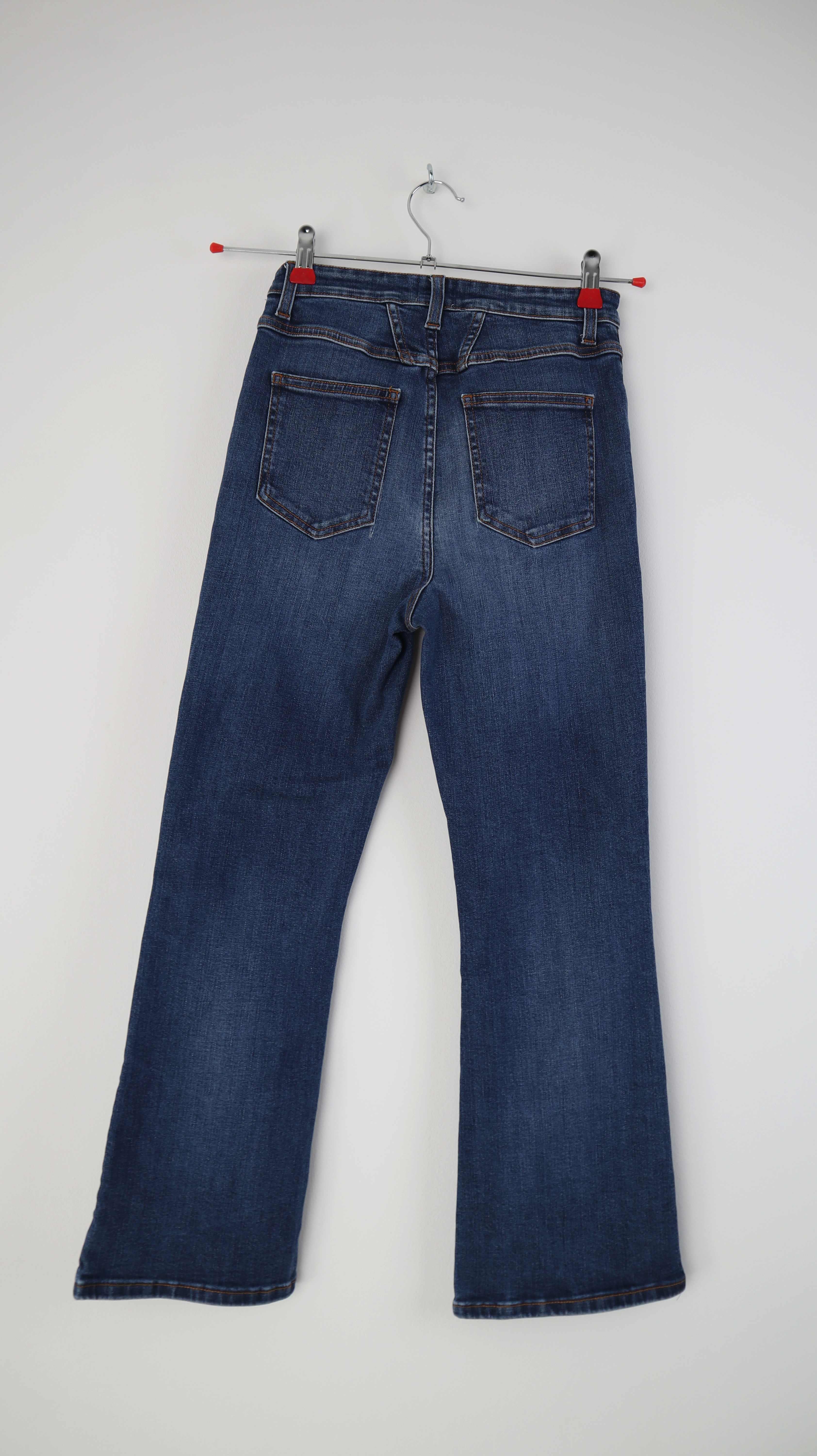 Closed Jeans Schlaghose blau denim 25 36 S Hose dunkelblau