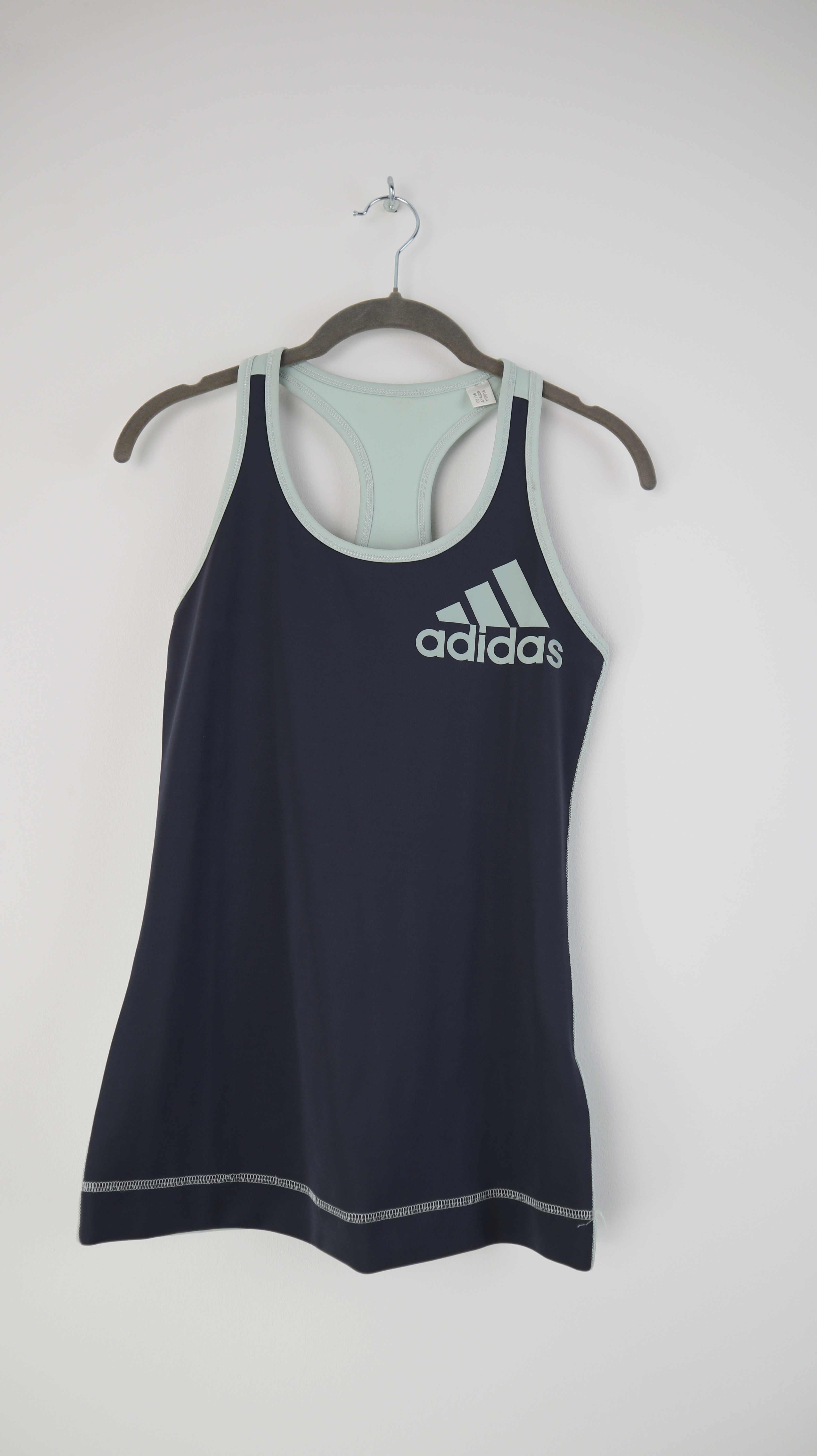 Adidas Top blau Sporttop 38 M Türkis Tanktop