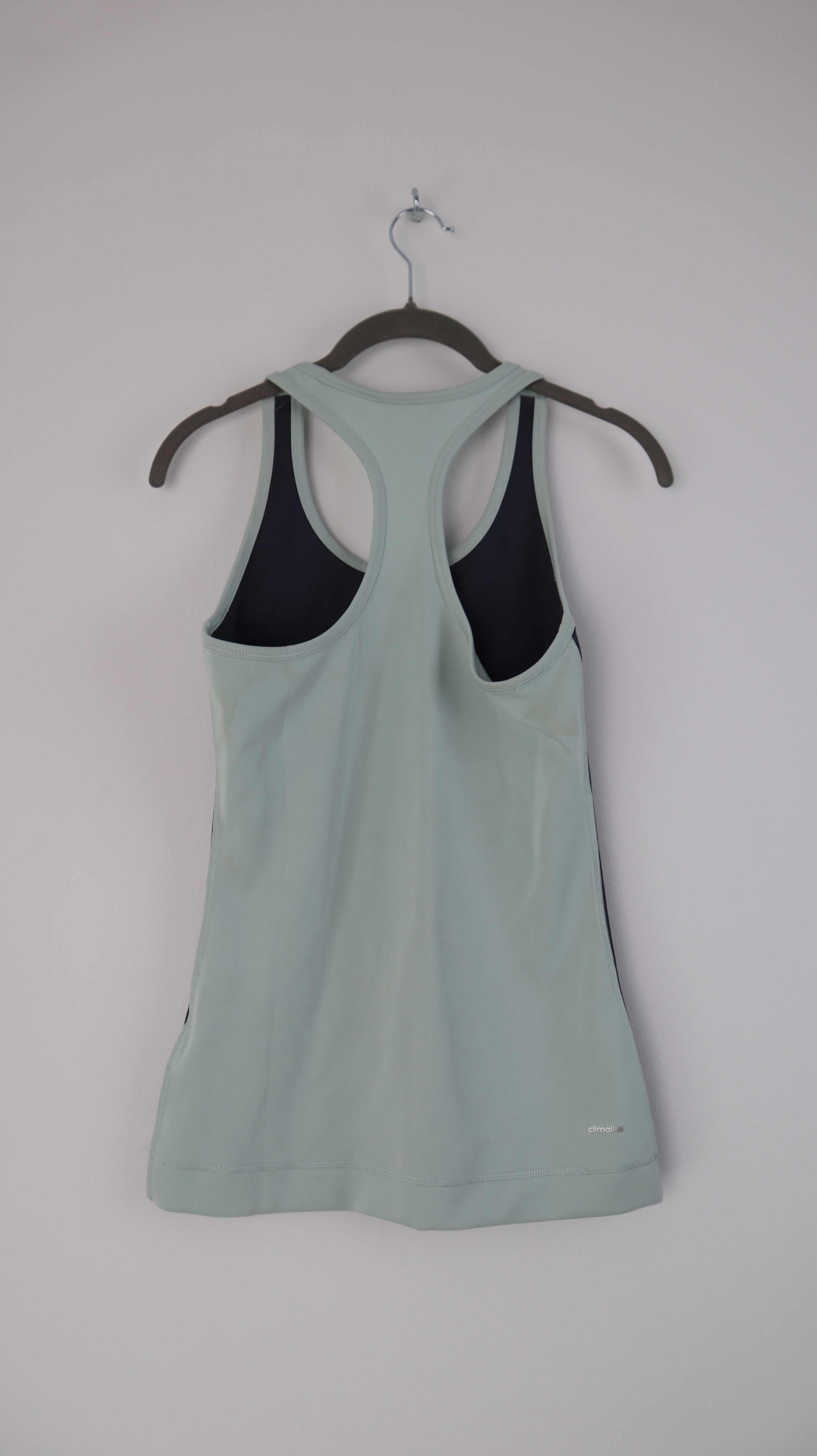 Adidas Top blau Sporttop 38 M Türkis Tanktop