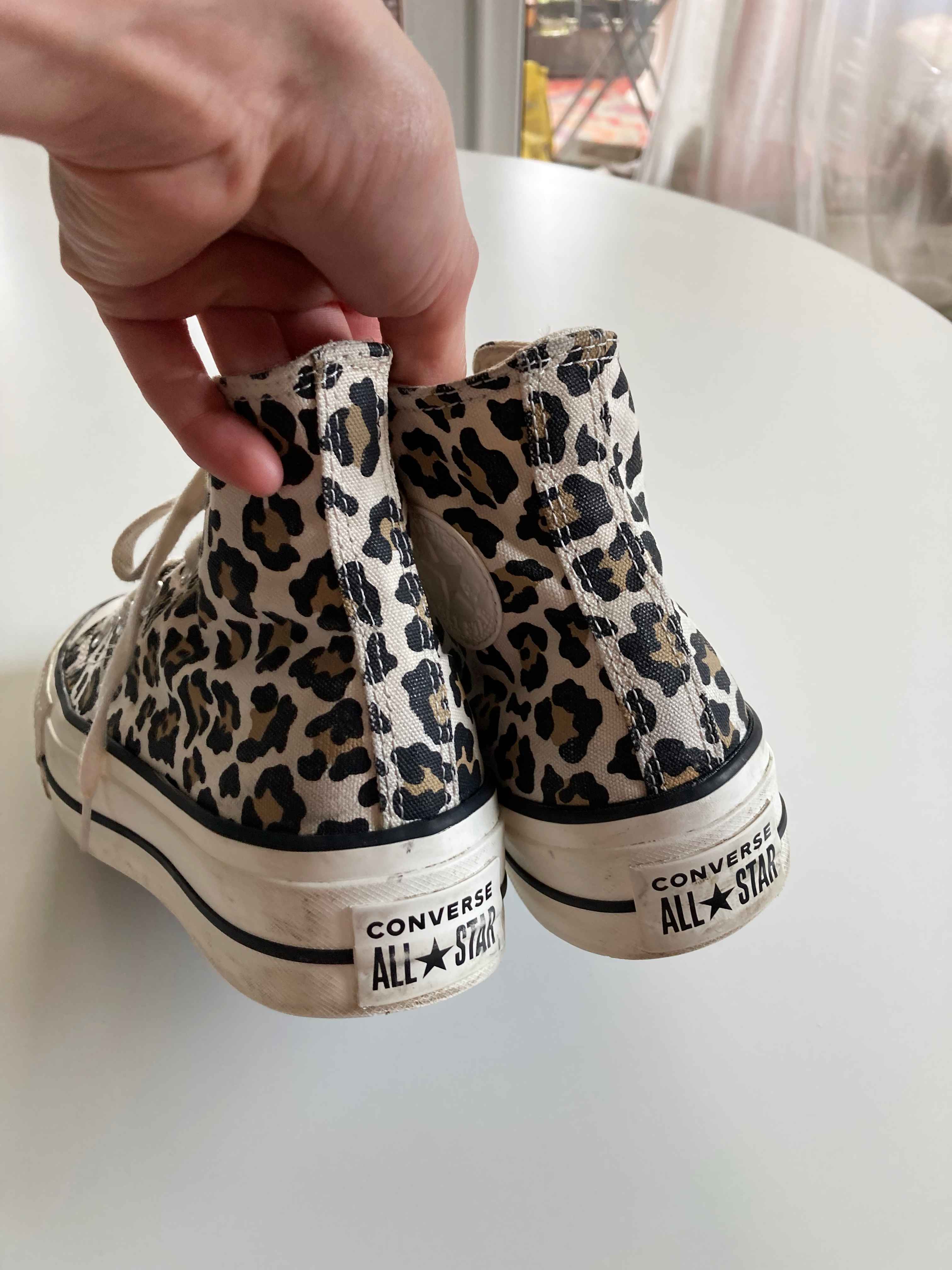 Print Chucks Leoparden Muster Converse Chuck 70 Sneakers Mit