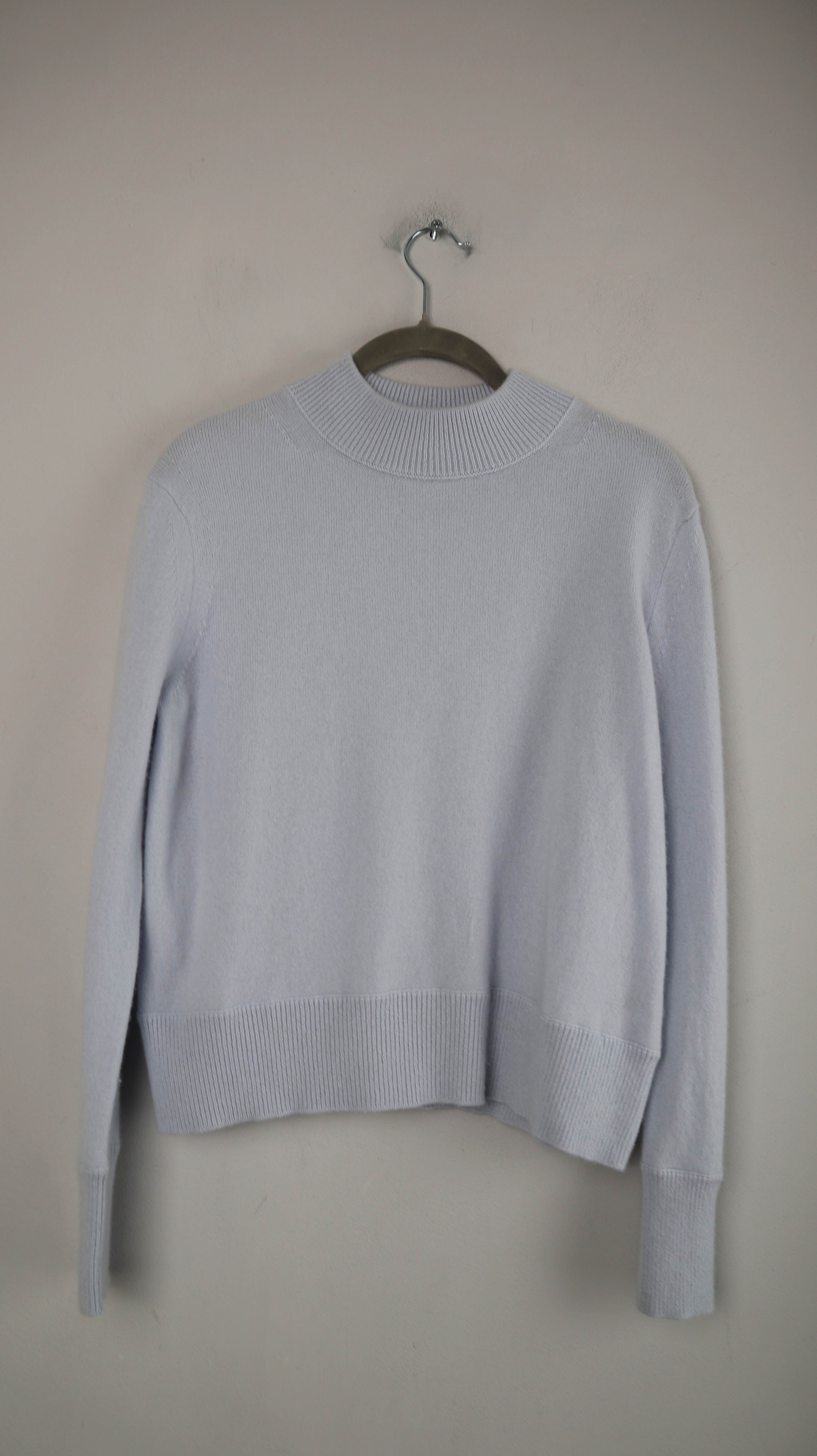 Esisto Pullover Blau Cashmerepullover 36 S Cashmere hellblau