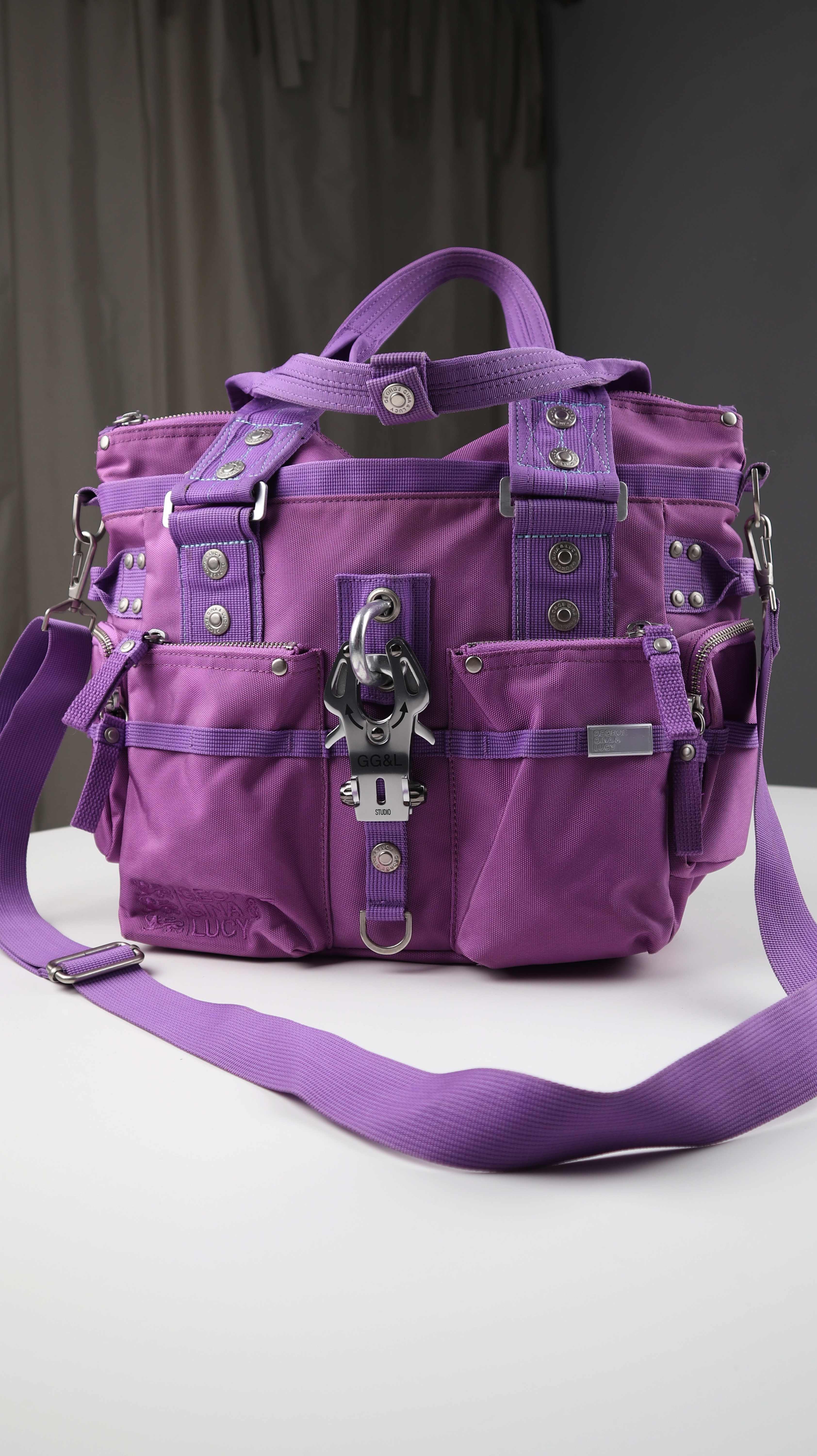 George Gina & Lucy Tasche lila 6ix Handtasche GGL Schultertasche Shopper