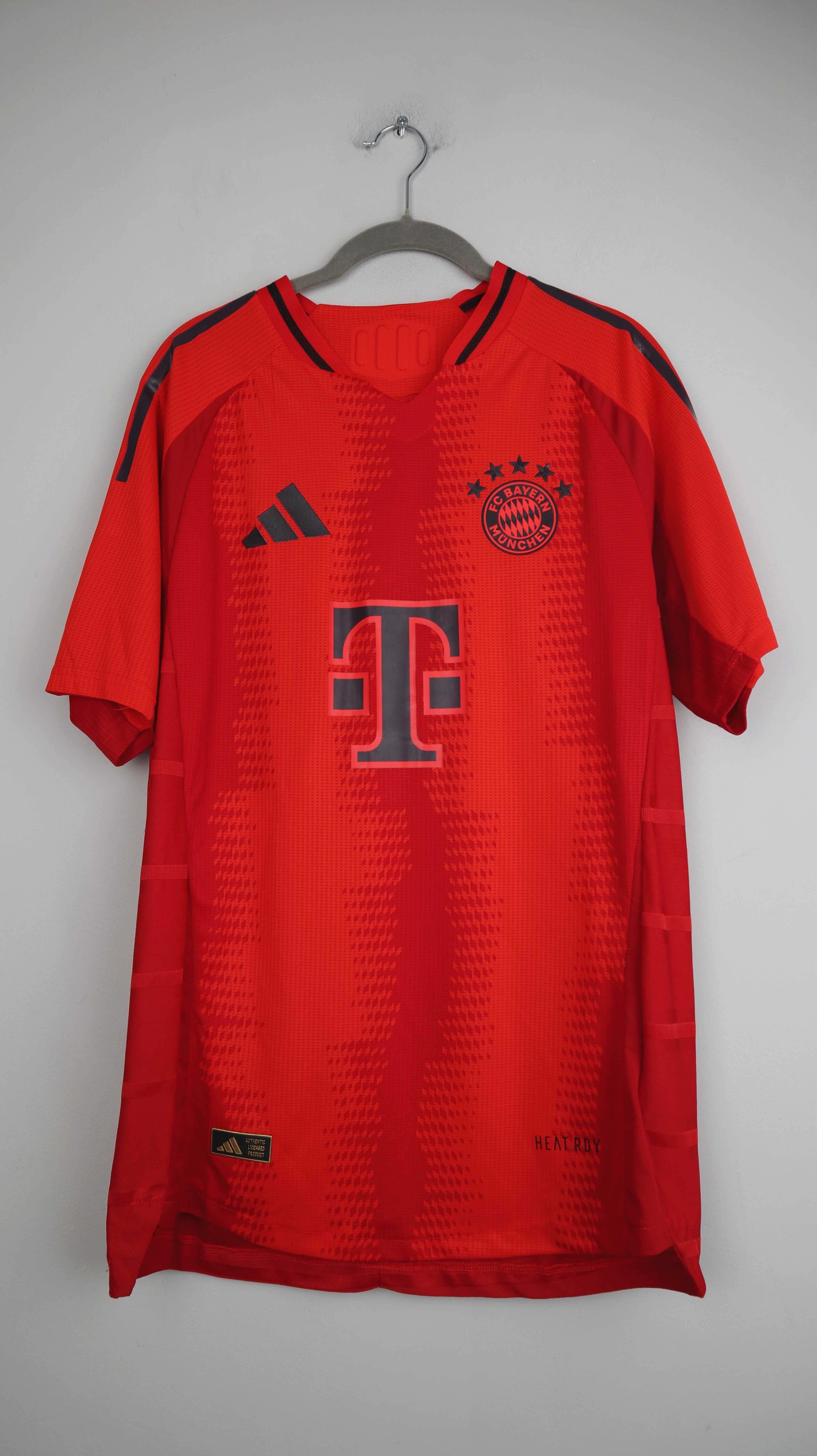 FCB Trikot rot basic einfarbig FC Bayern Fußballtrikot M