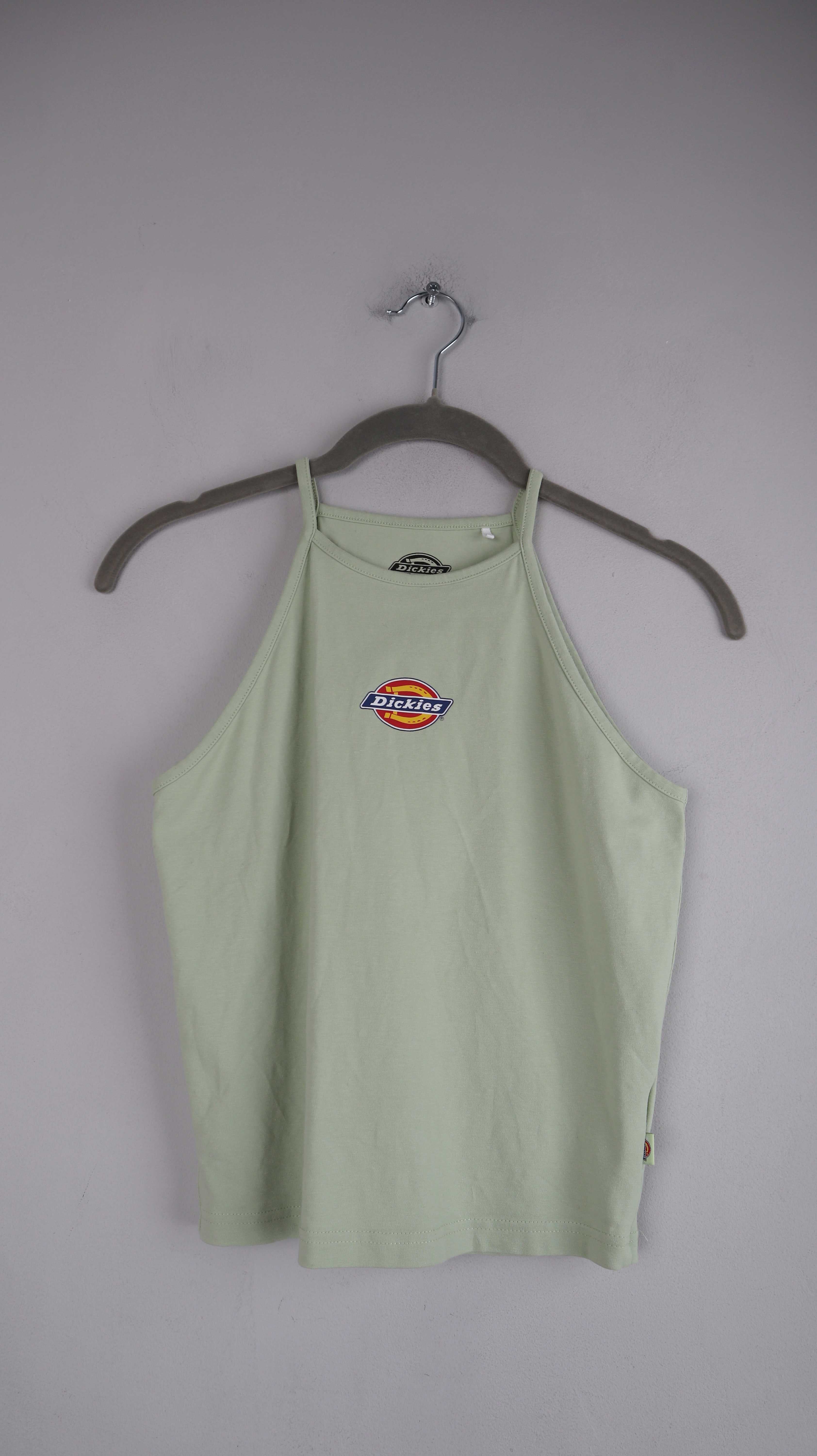 Dickies Top Shirt grün 38 M Oberteil Tanktop