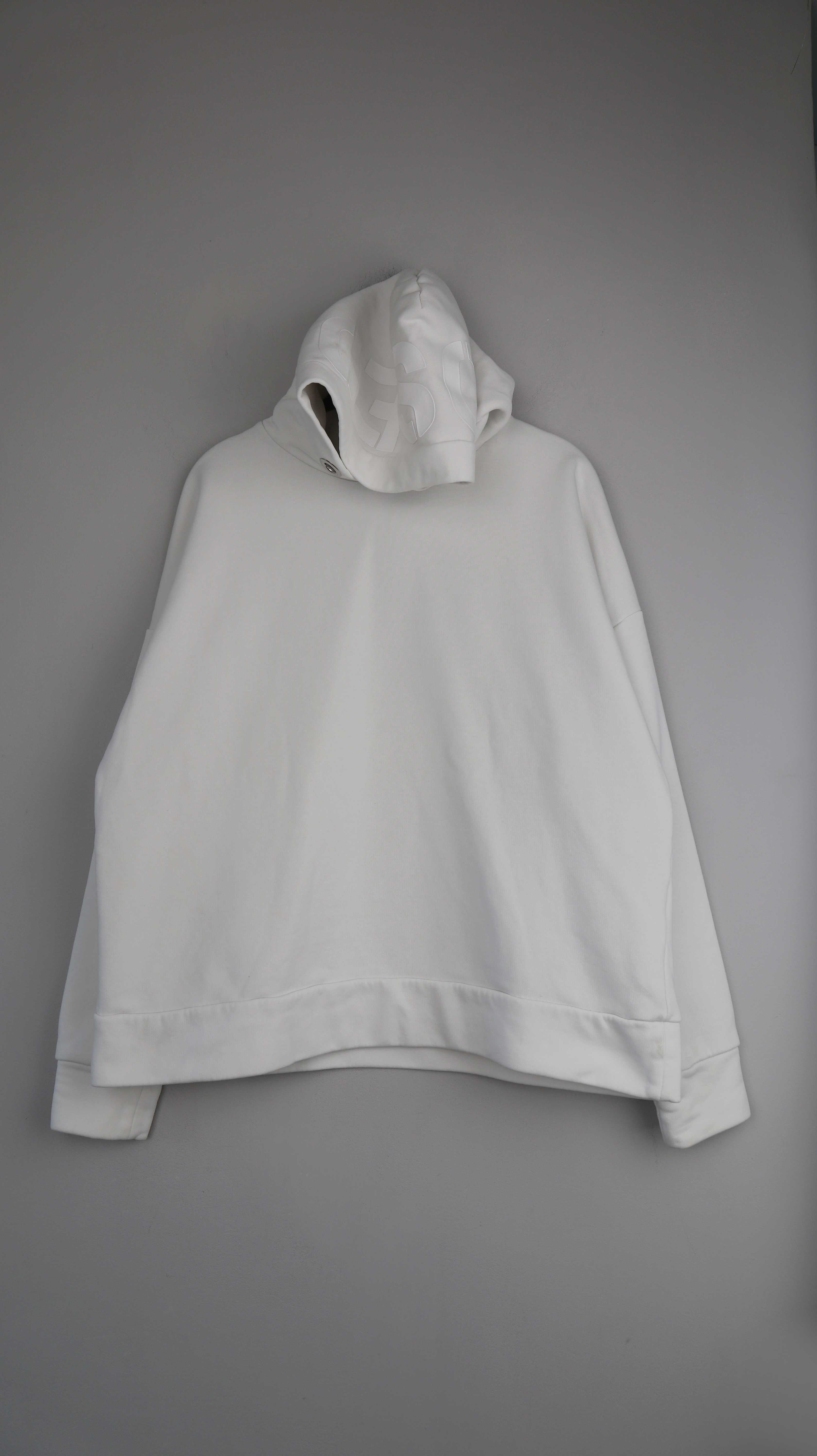 Closed Hooddie Sweater Pullover Weiß Kapuzenpullover 38 M einfarbig