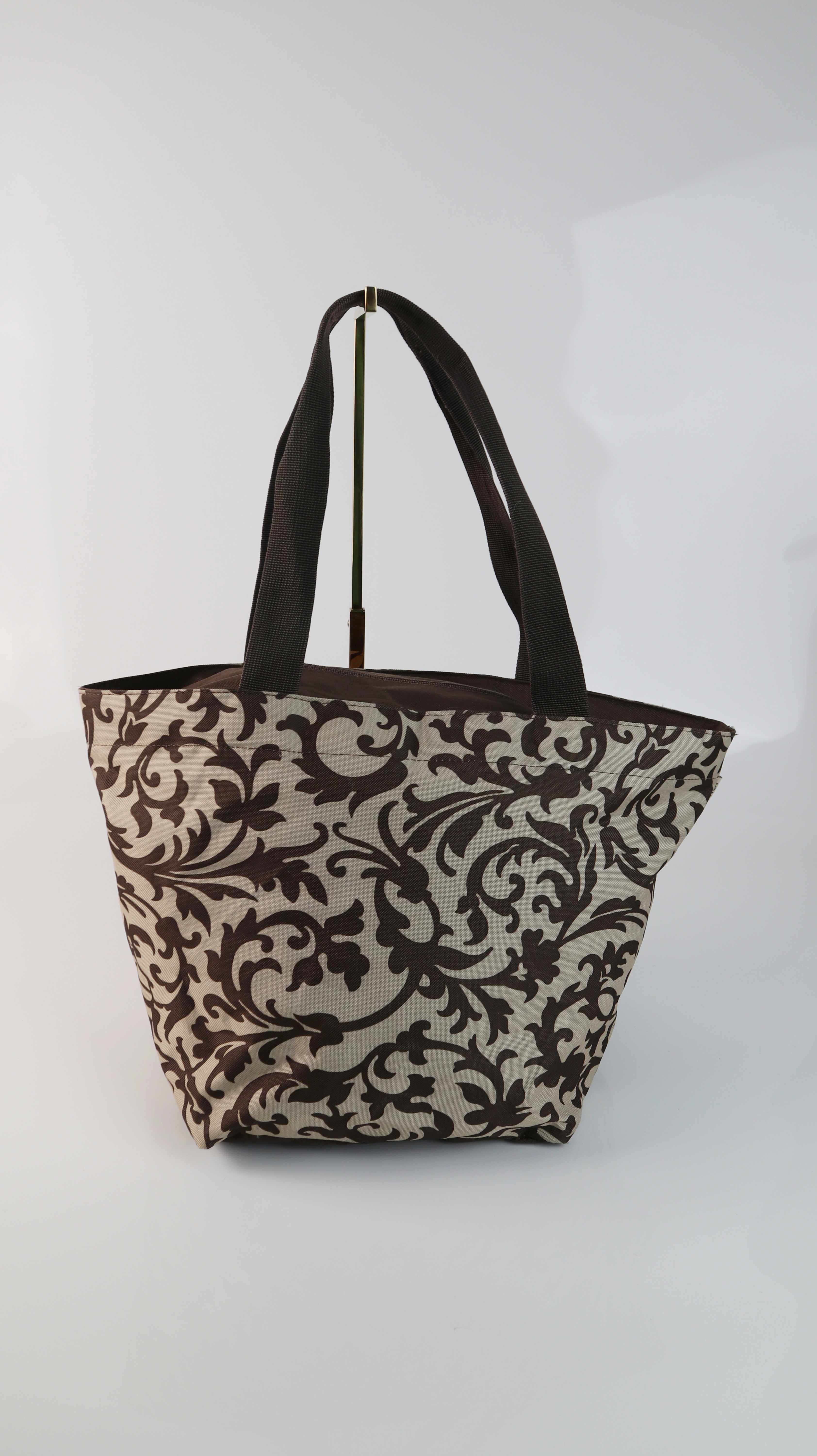 Reisenthel Tasche braun Shopper Einkaufstasche gemustert Schultertasche