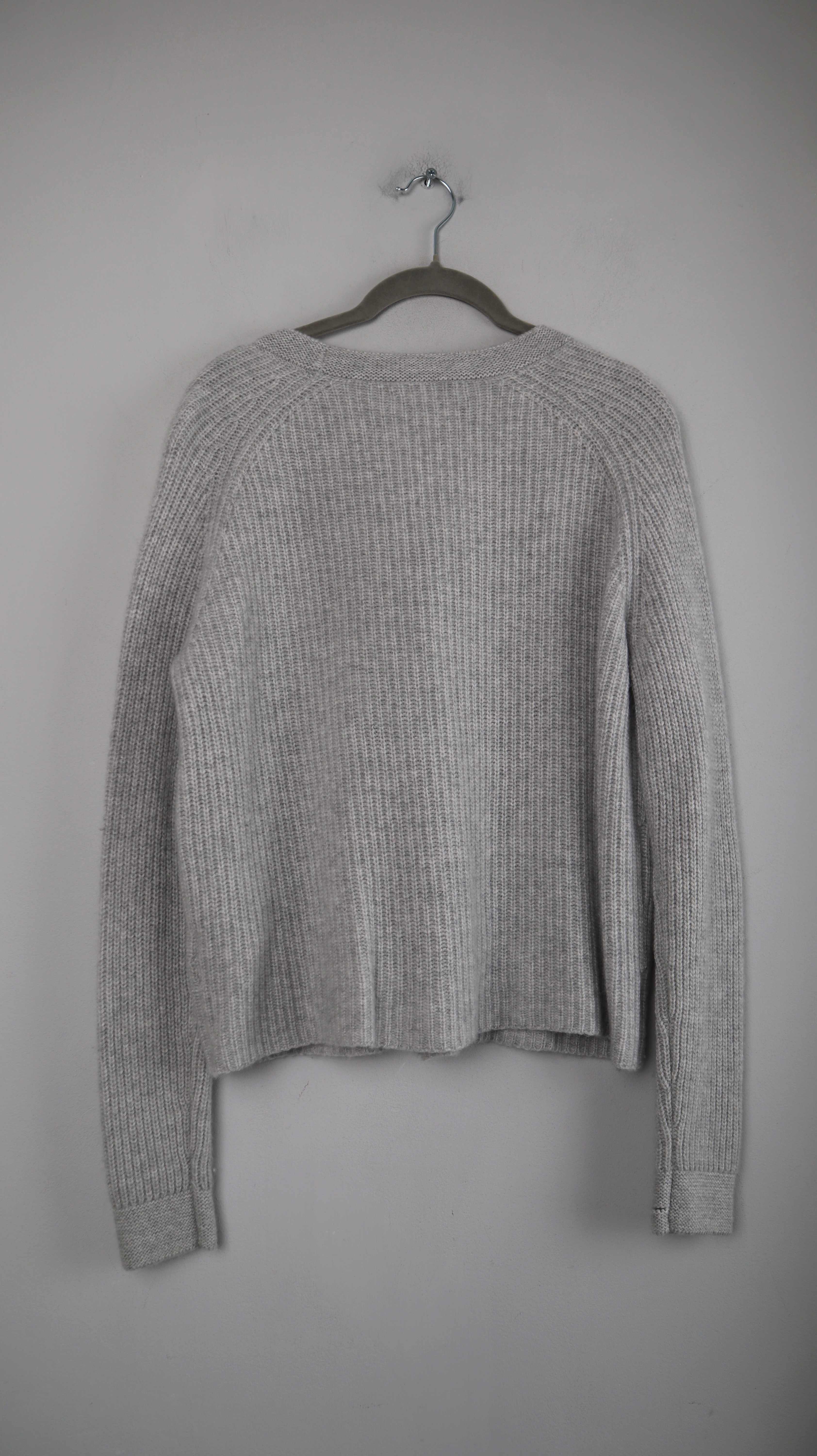 Esisto Cardigan Grau Strickjacke 38 M Cashmere