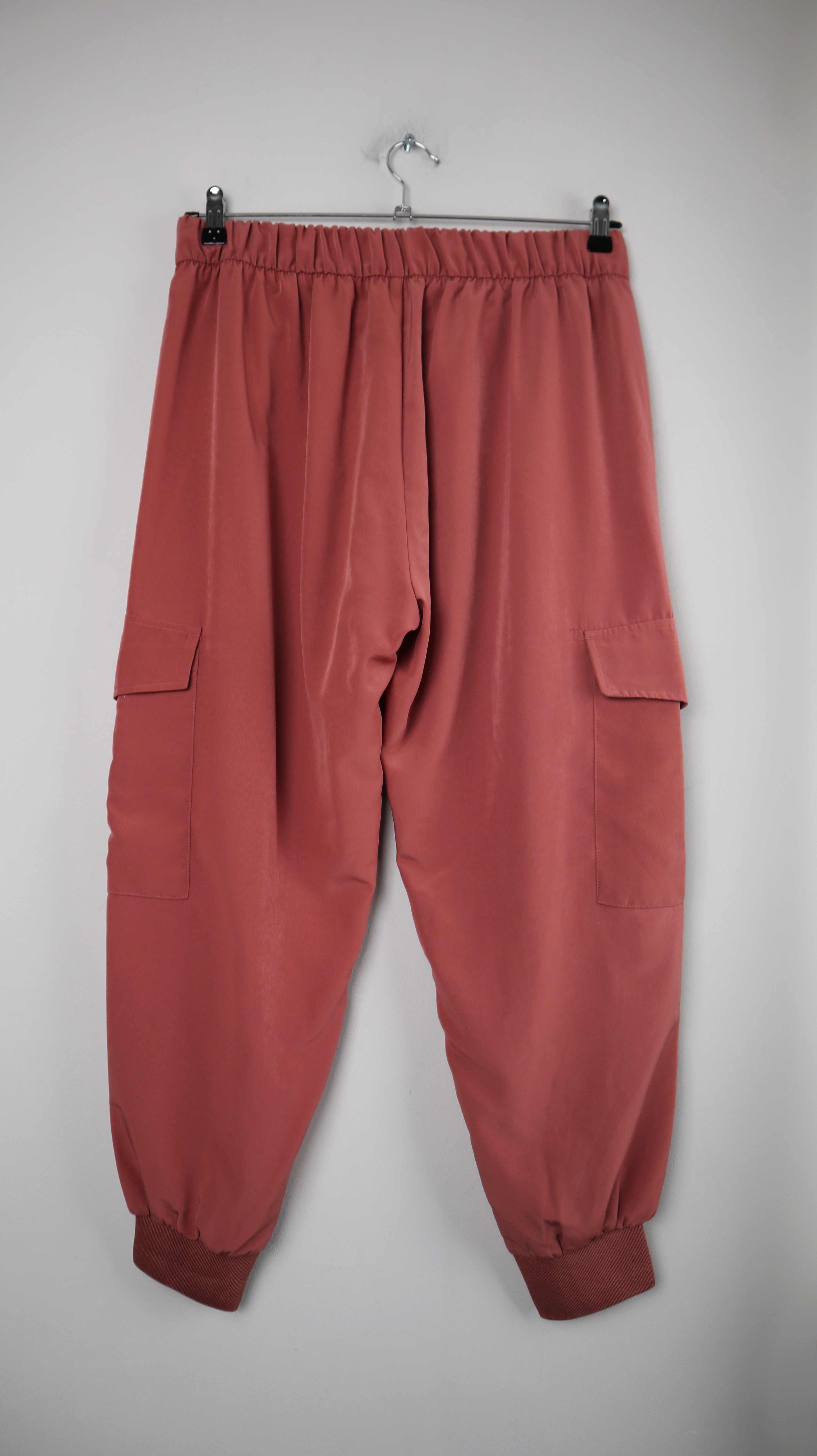 Zara Hose Rosa Koralle 40 L Cargo Trousers