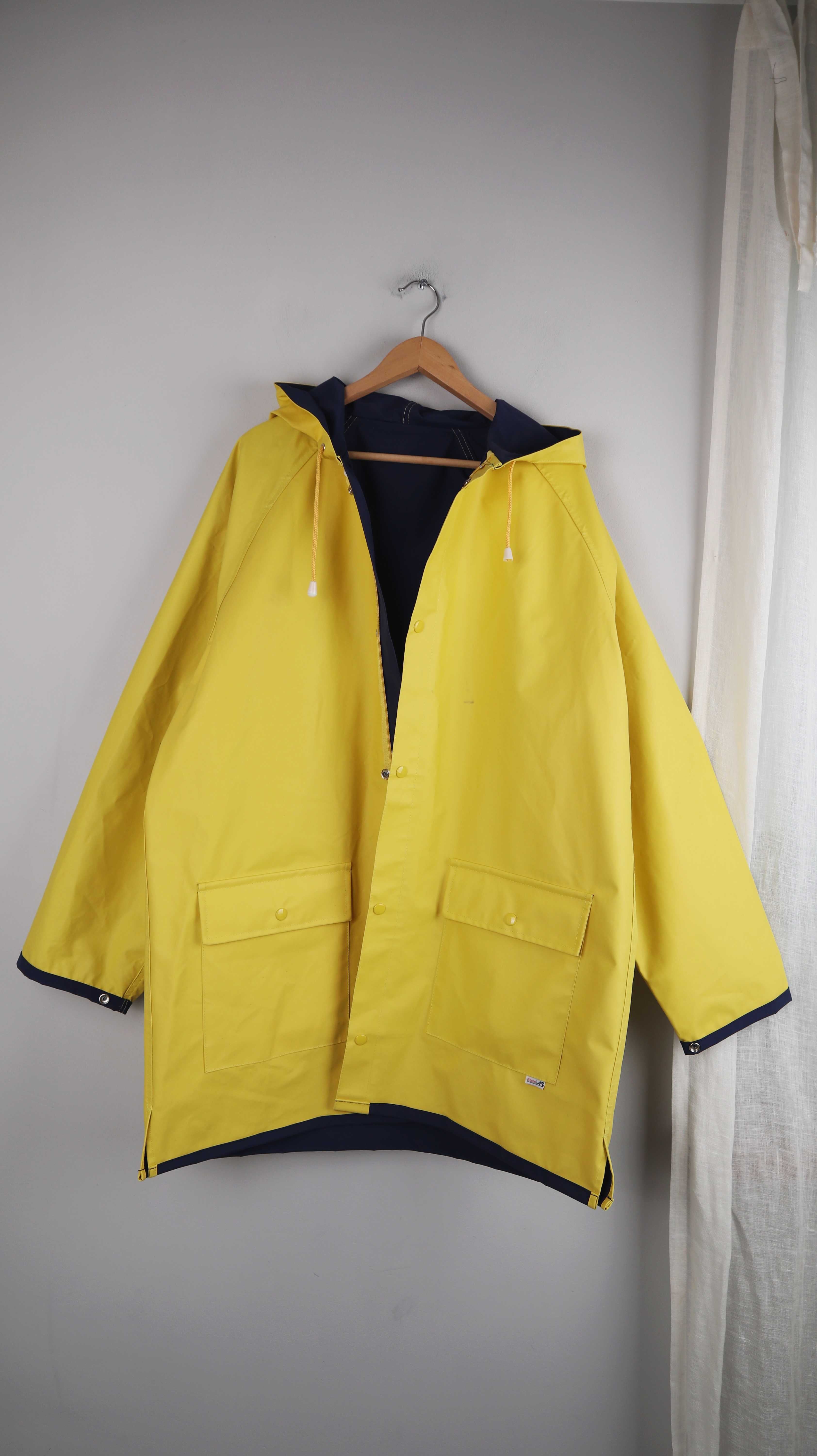 Regennerz Regenjacke XL Regenmantel Gelb basic Friesennerz