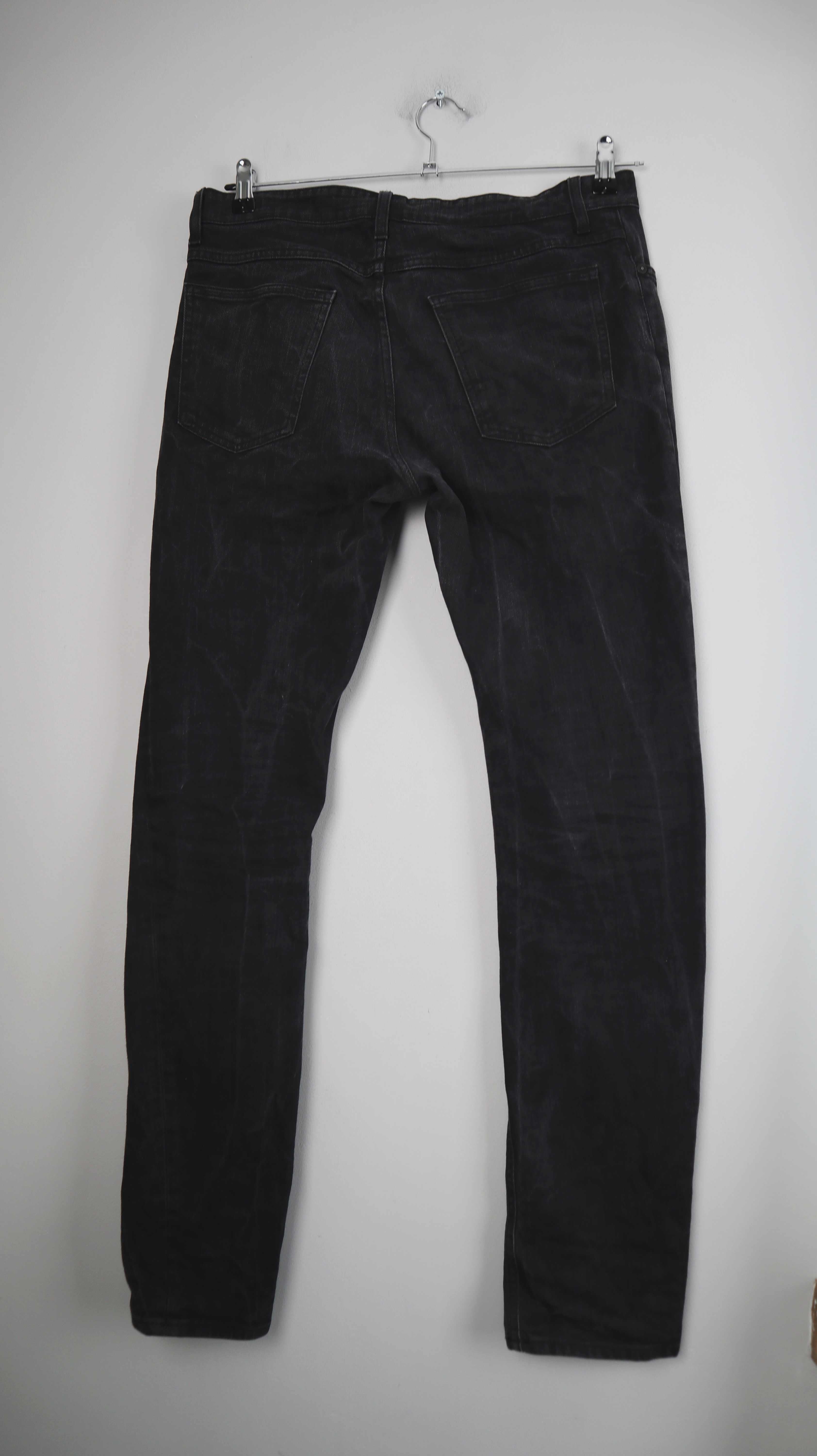 Closed Hose dunkelgrau 32 020 slim Grau mid waist