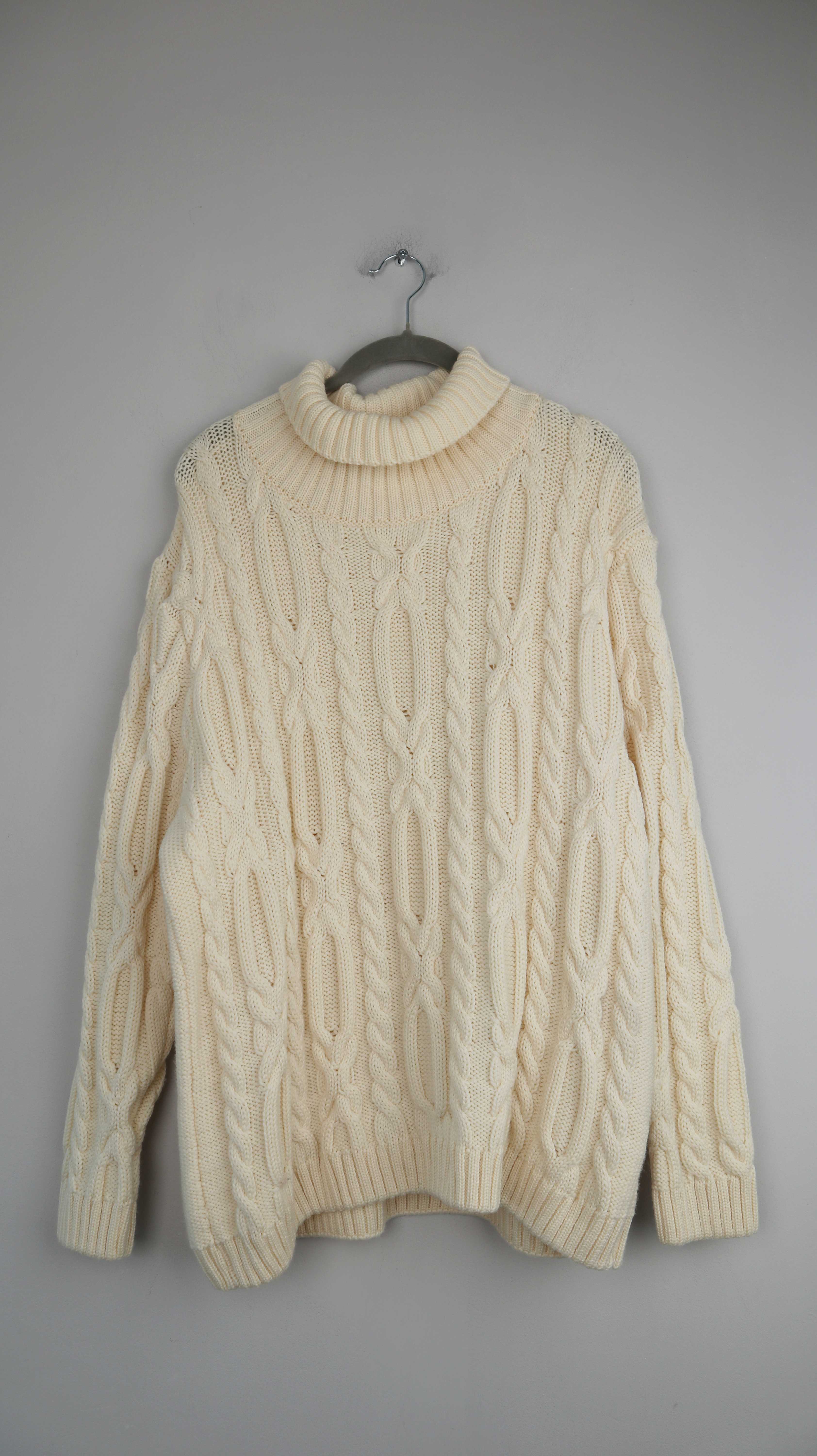 Junghans Pullover Rollkragenpullover Merinowolle Wolle Wollpullover 38 M
