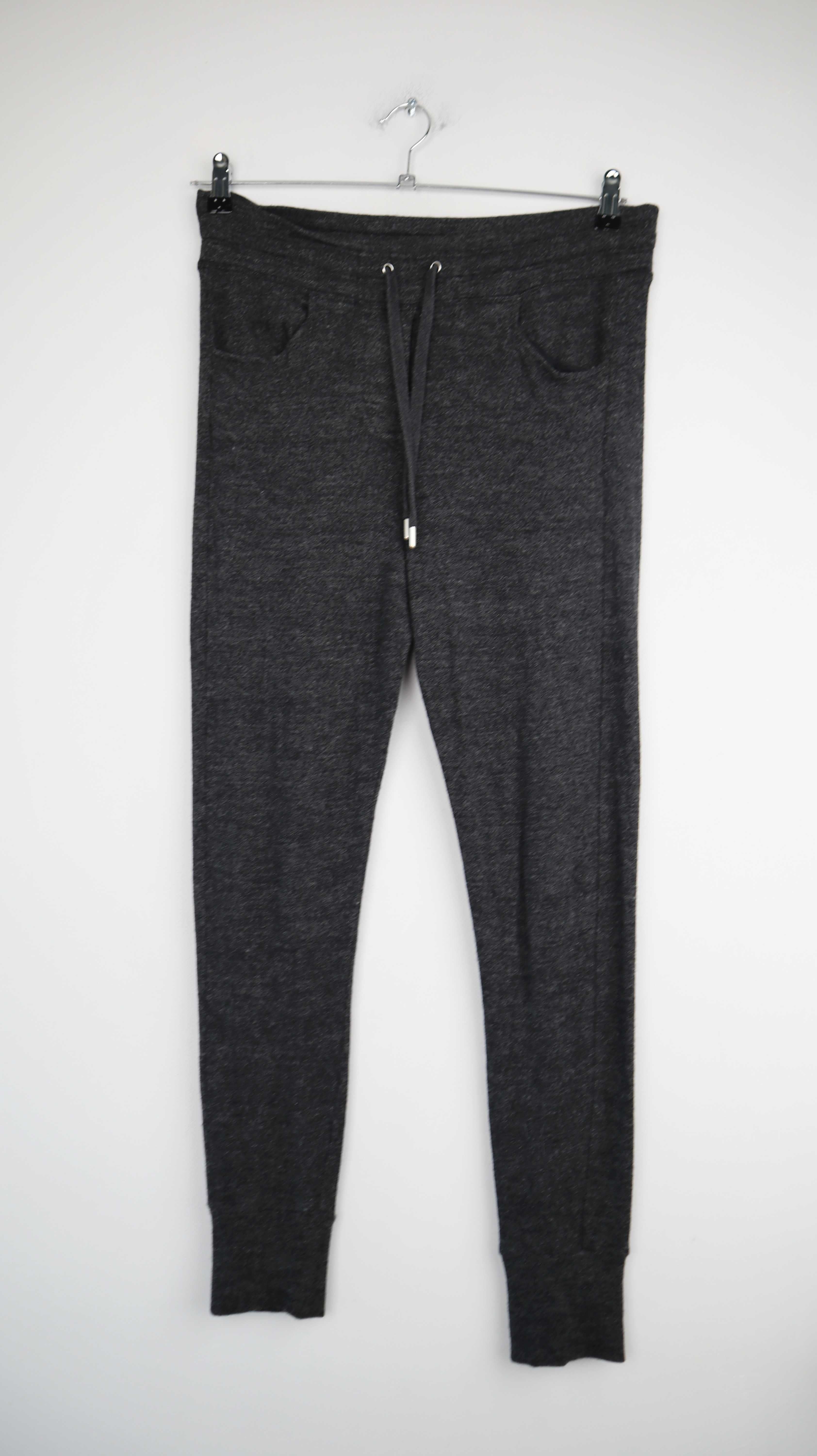 Isabel Marant Hose Jogger Grau Chino Wolle Wollhose Dunkelgrau 38 M