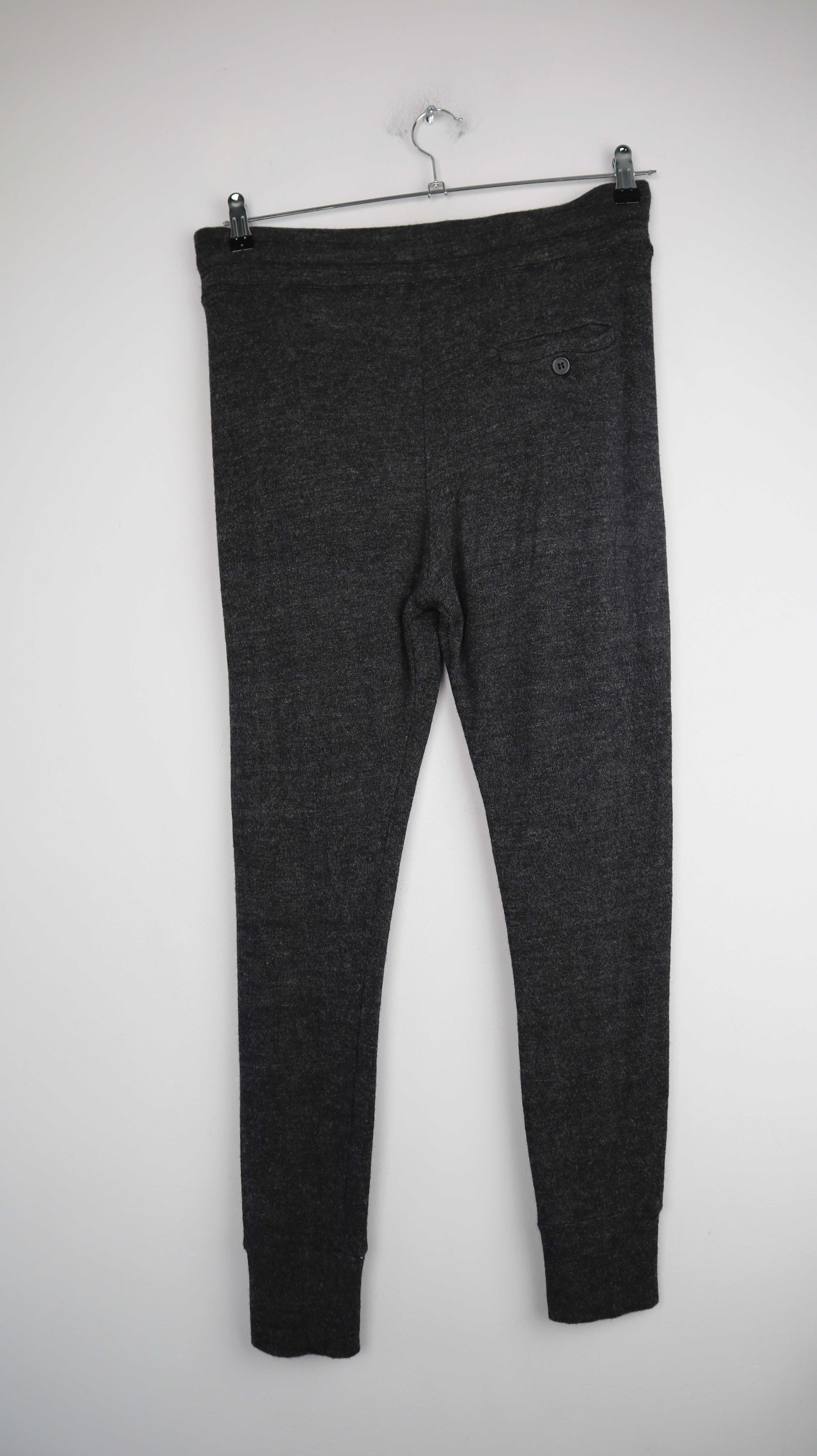 Isabel Marant Hose Jogger Grau Chino Wolle Wollhose Dunkelgrau 38 M