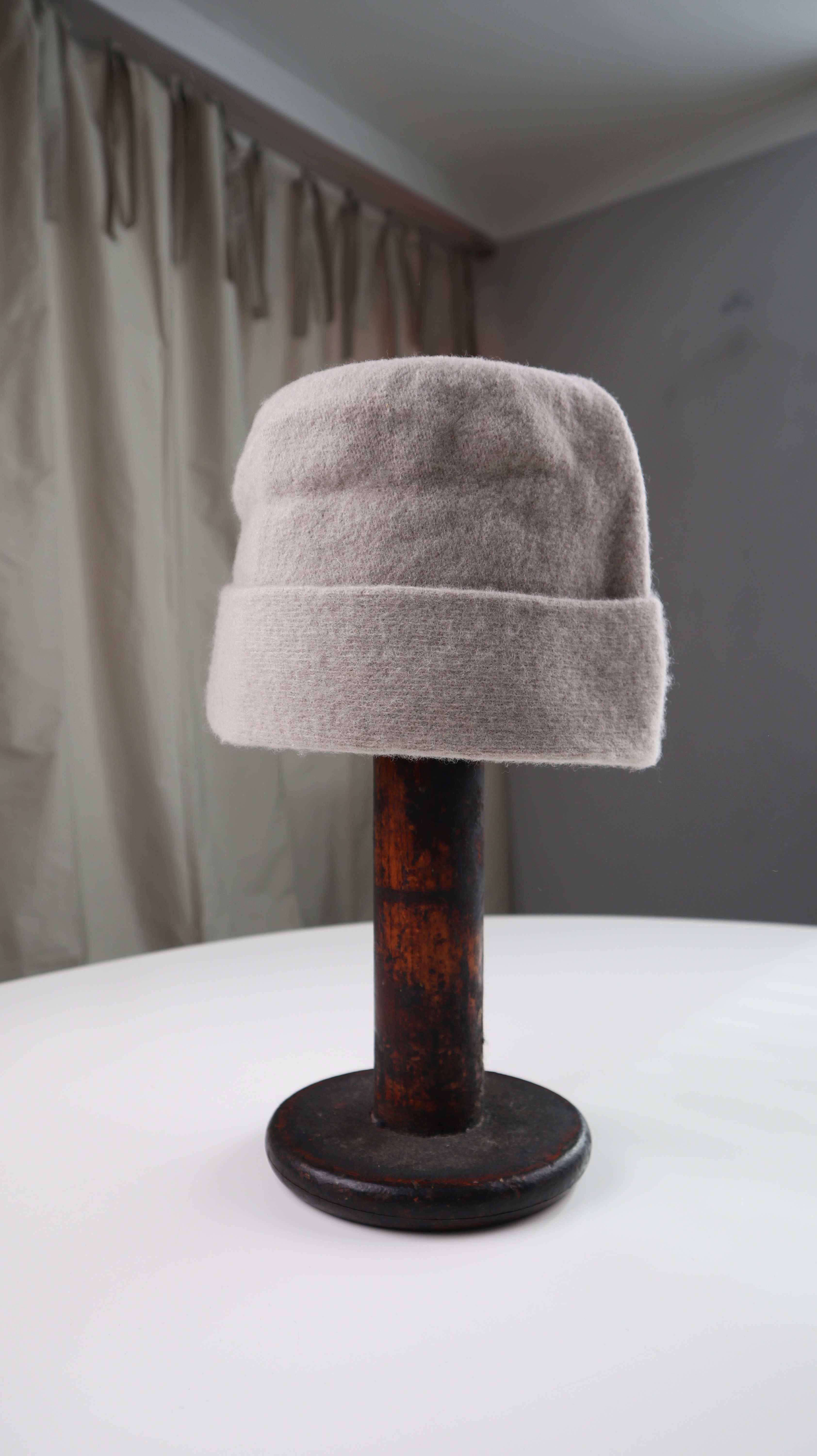 diefenthal 1905 Mütze Wolle Wollmütze Creme Beige Beanie