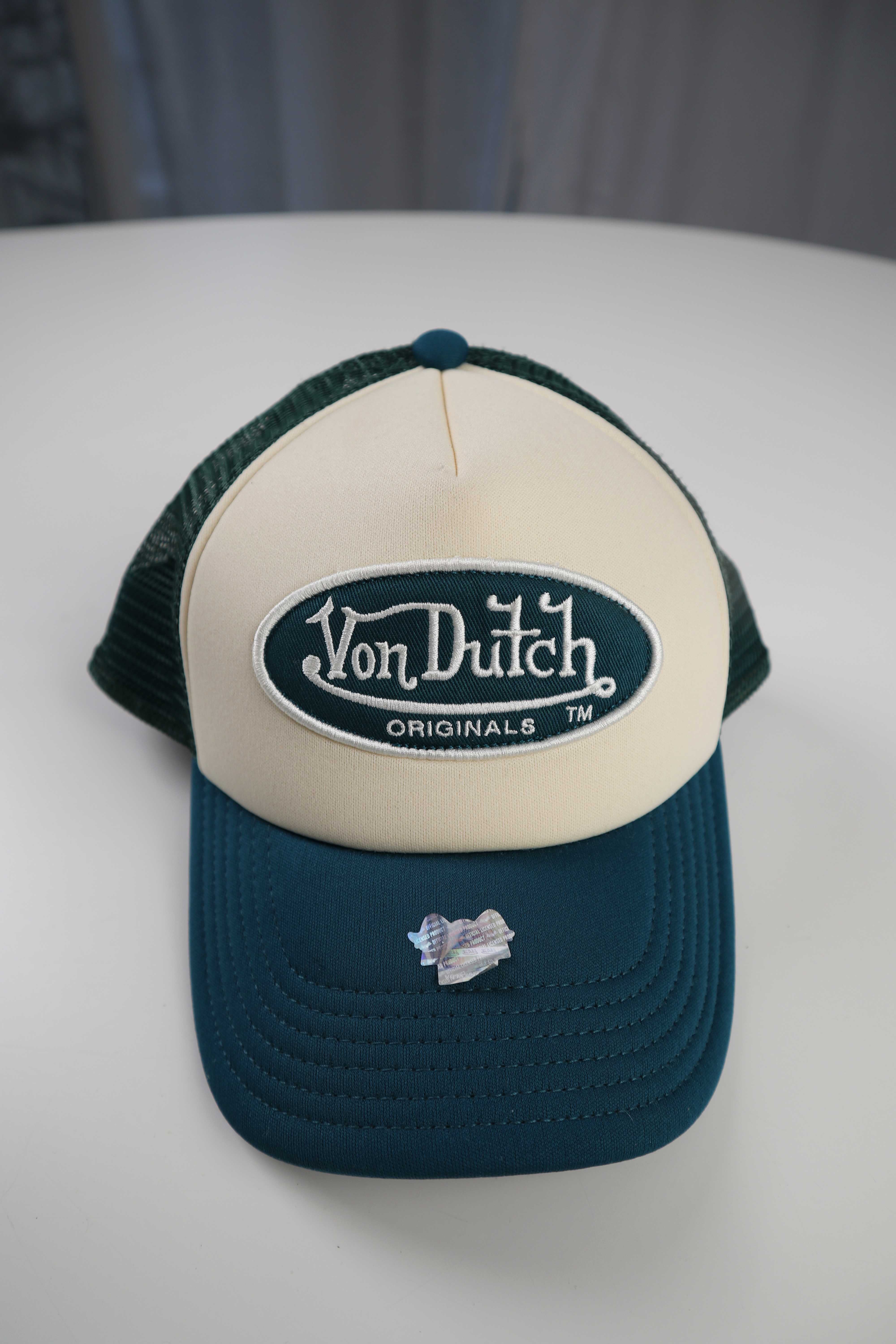 Von Dutch Originals Cap Käppi Mütze Türkis Truckercap Kappe