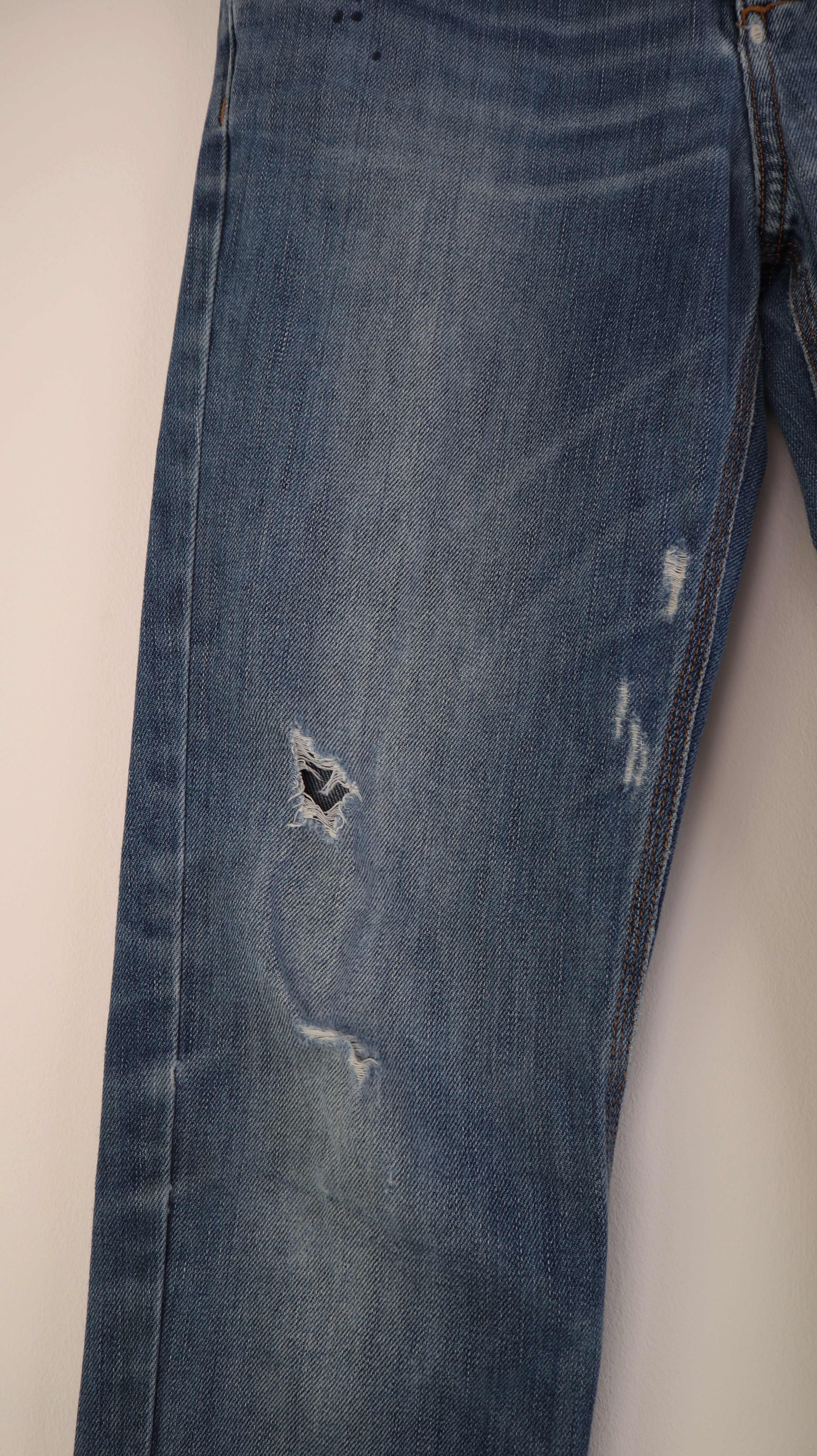 Closed Hose Jeans blau denim 164 ripped slim