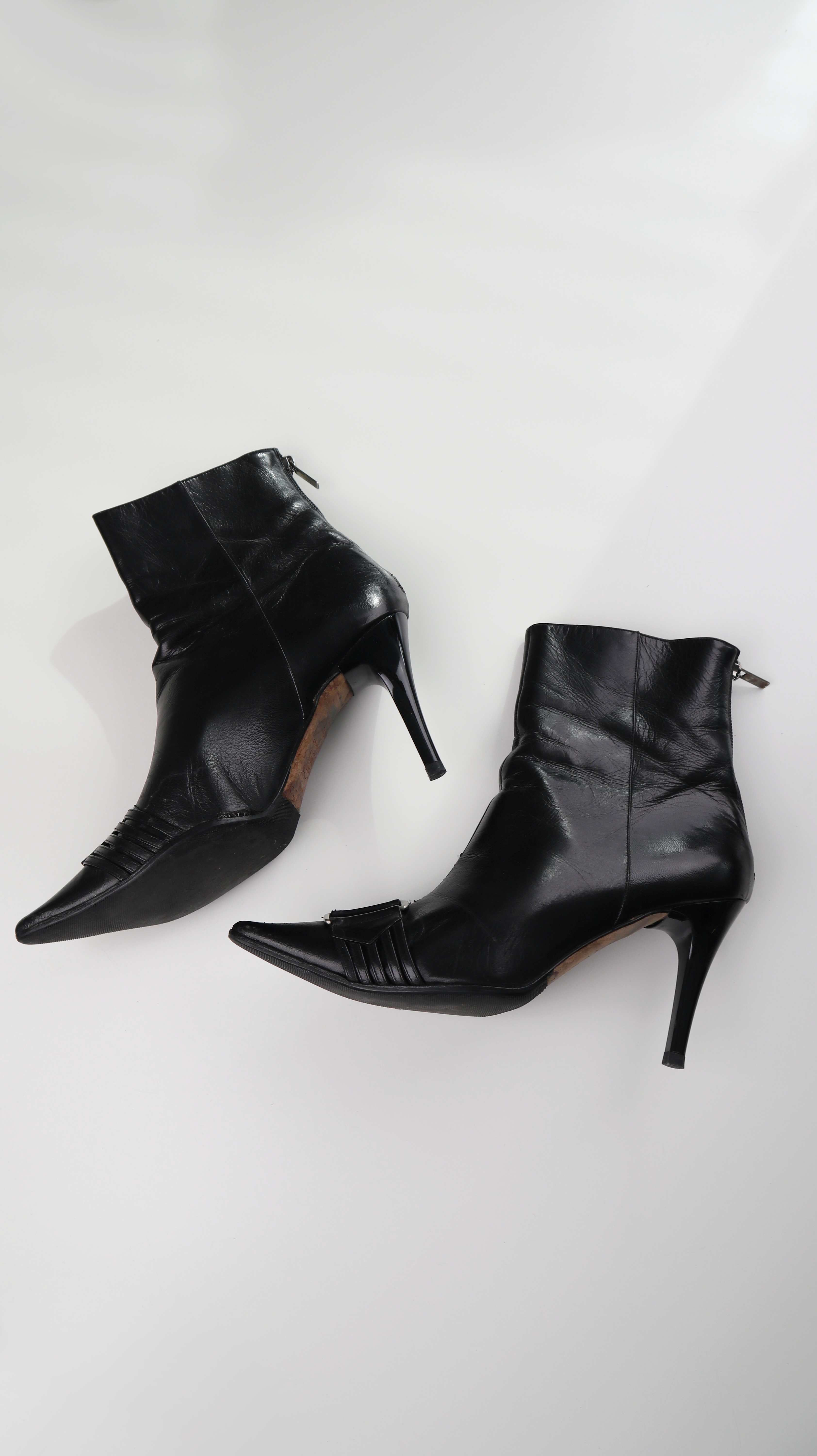 Jimmy Choo Stiefel Stiefeletten 39,5 Pumps Absatzschuhe