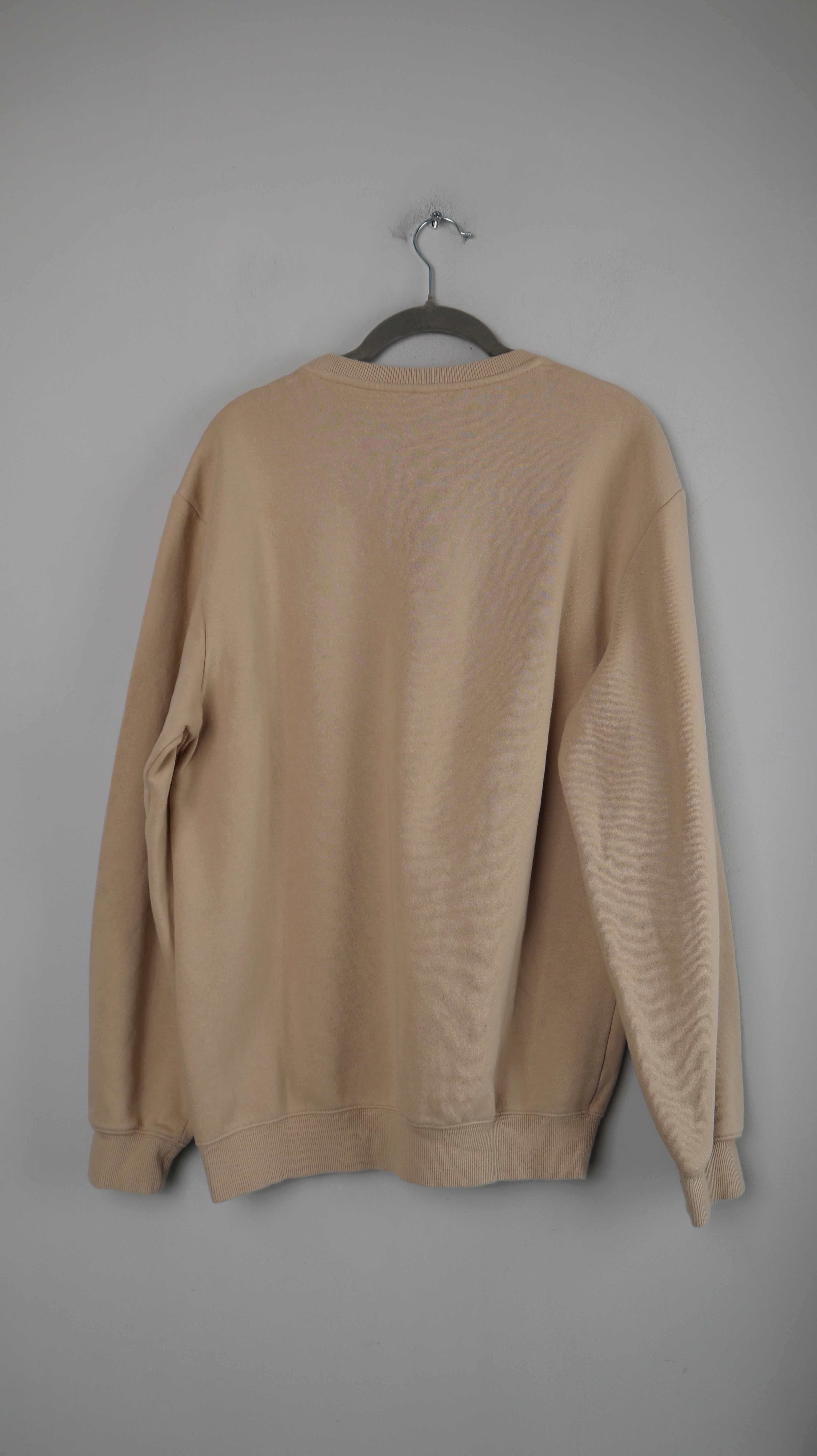 Divided Pullover Sweater Creme Beige 36 S basic einfarbig
