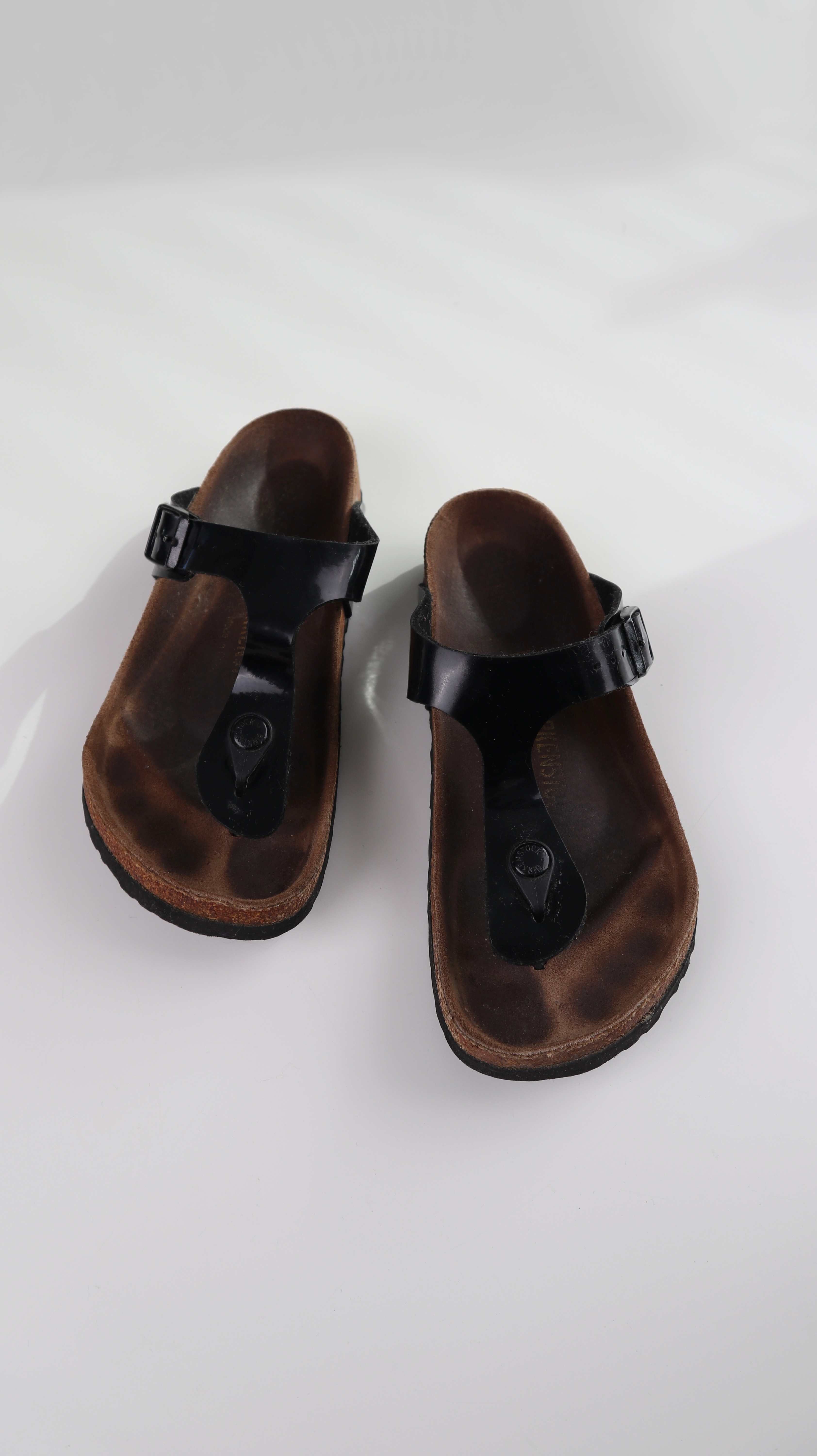 Birkenstock Gizeh Sandalen Slipper Zehentreter schwarz 36