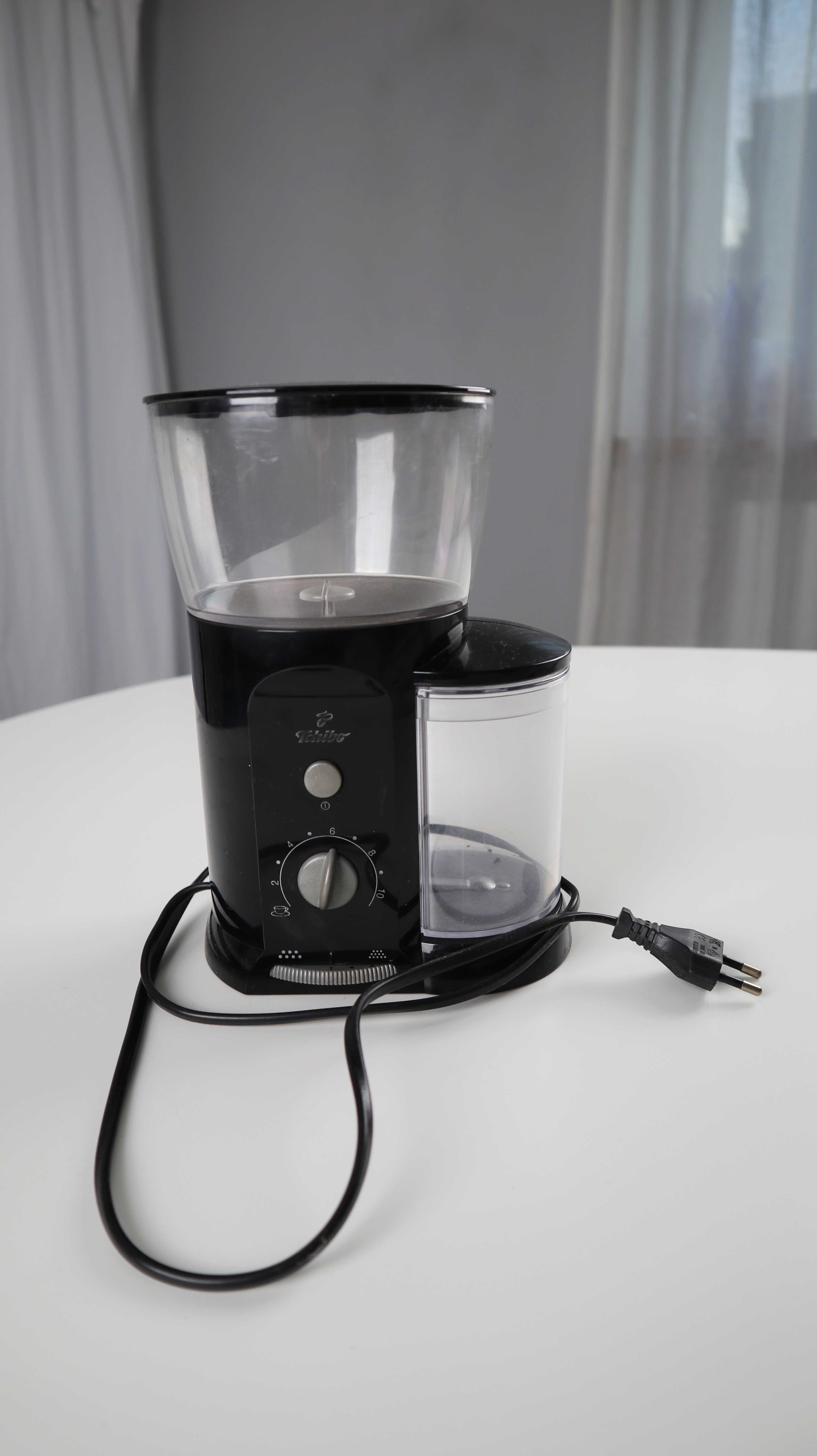 Tschibo Kaffeemühle elektrisch schwarz