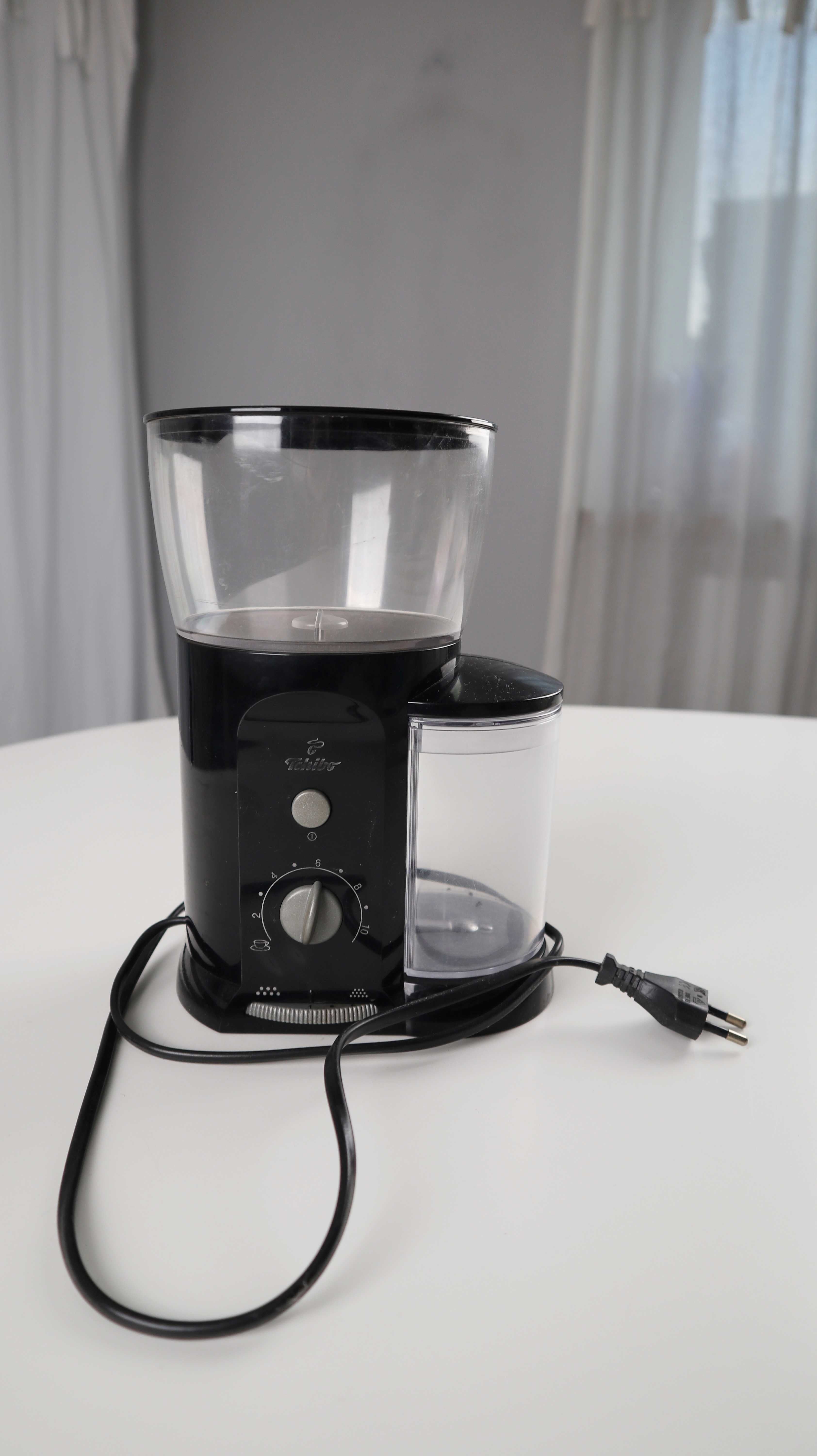 Tschibo Kaffeemühle elektrisch schwarz