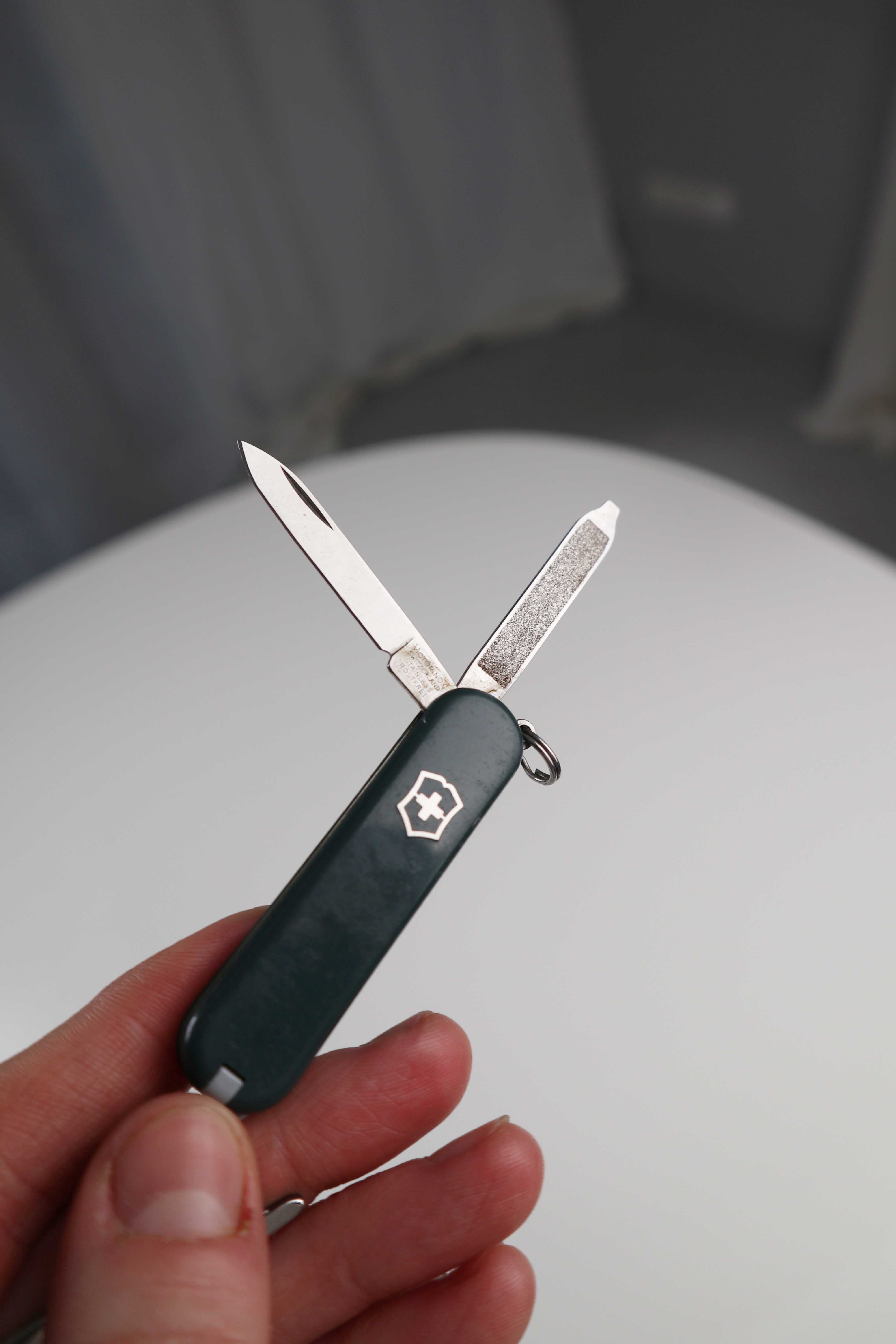 Victorinox Taschenmesser kleine Mini Schlüsselanhänger Classic grün