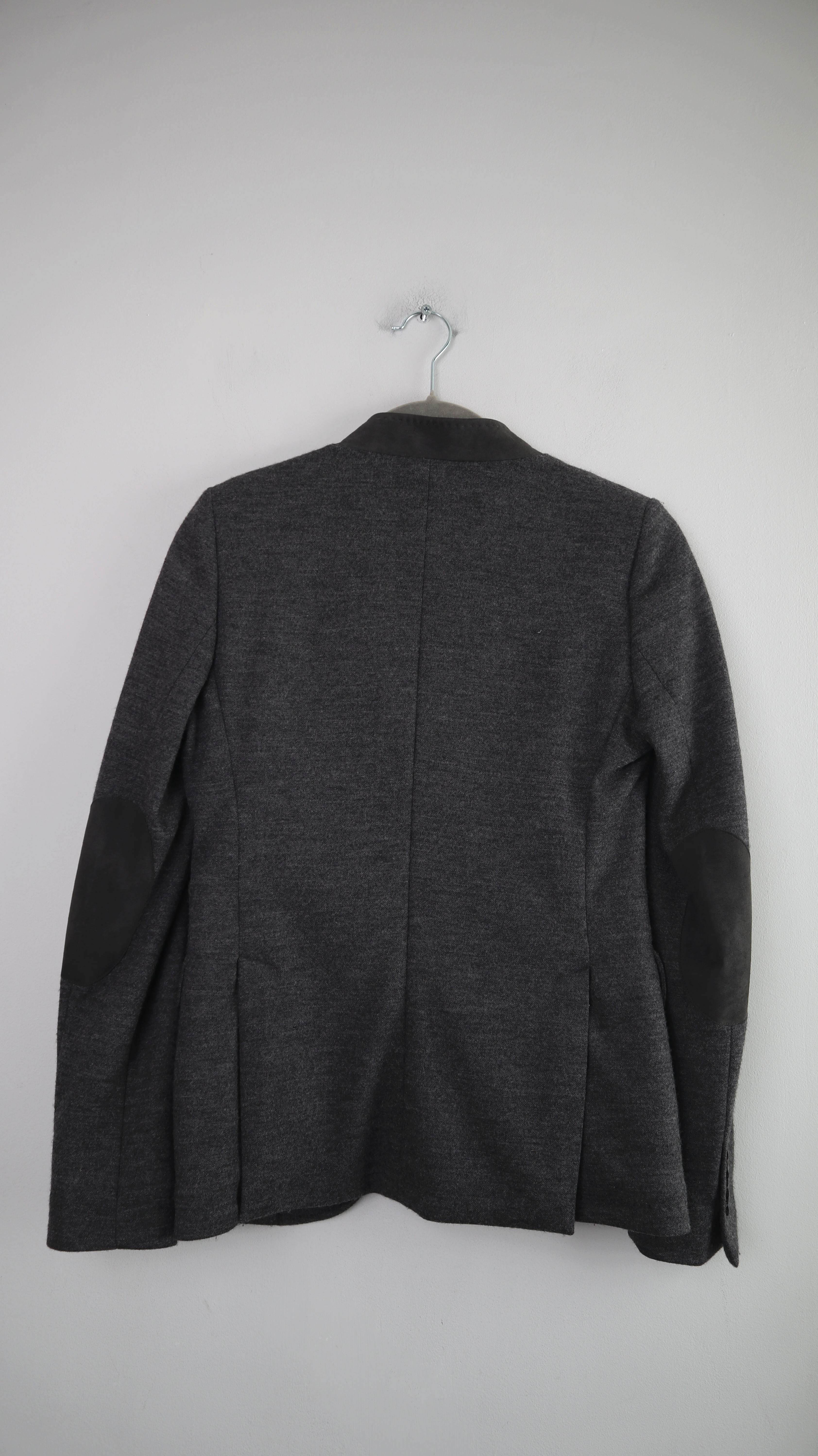 Massimo Dutti Blazer Grau 38 M 28 dunkelgrau Jacke